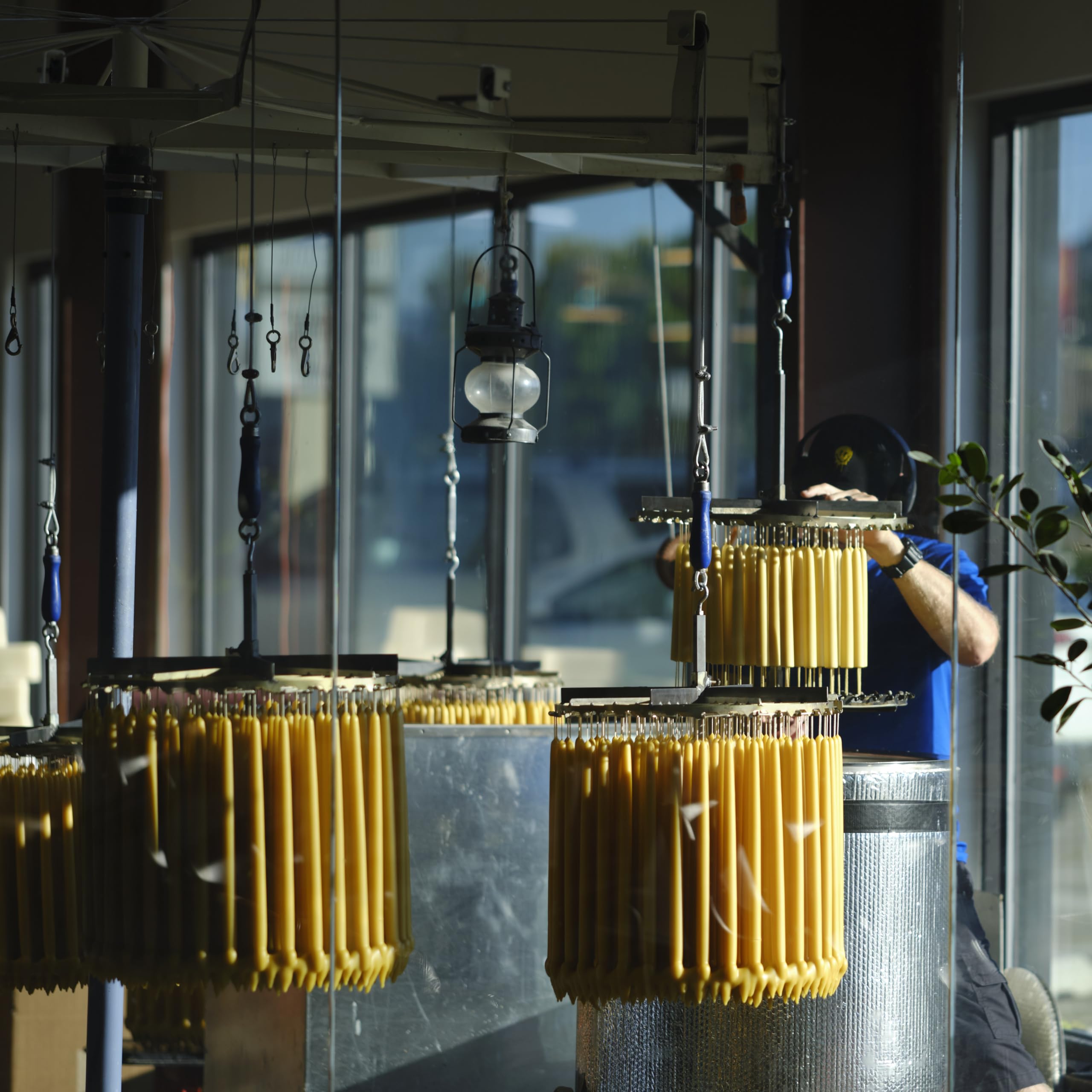 Pure Beeswax Taper Candles 10