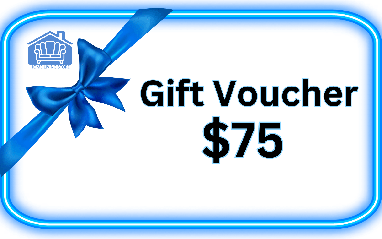 Home Living Store $75 Gift Card - Perfect for Home Decor, Furniture & Housewarming Gifts | Ideal for Weddings, Birthdays & Special Occasions