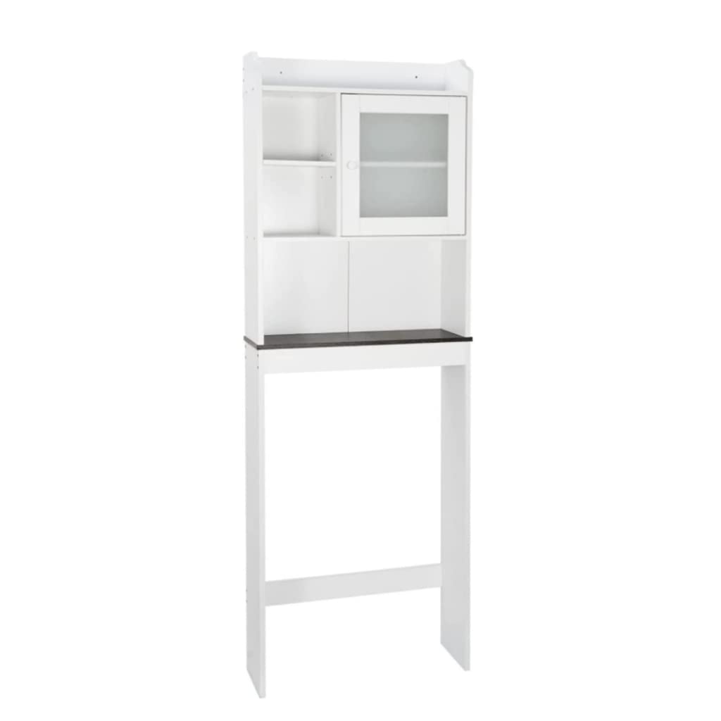 Modern Minimalist Multi-Layer Bathroom Storage Shelf - Space-Saving Toilet Cabinet for Home, Apartment & Bathroom Organization - Perfect for Sink, Balcony & Small Space Storage Solutions