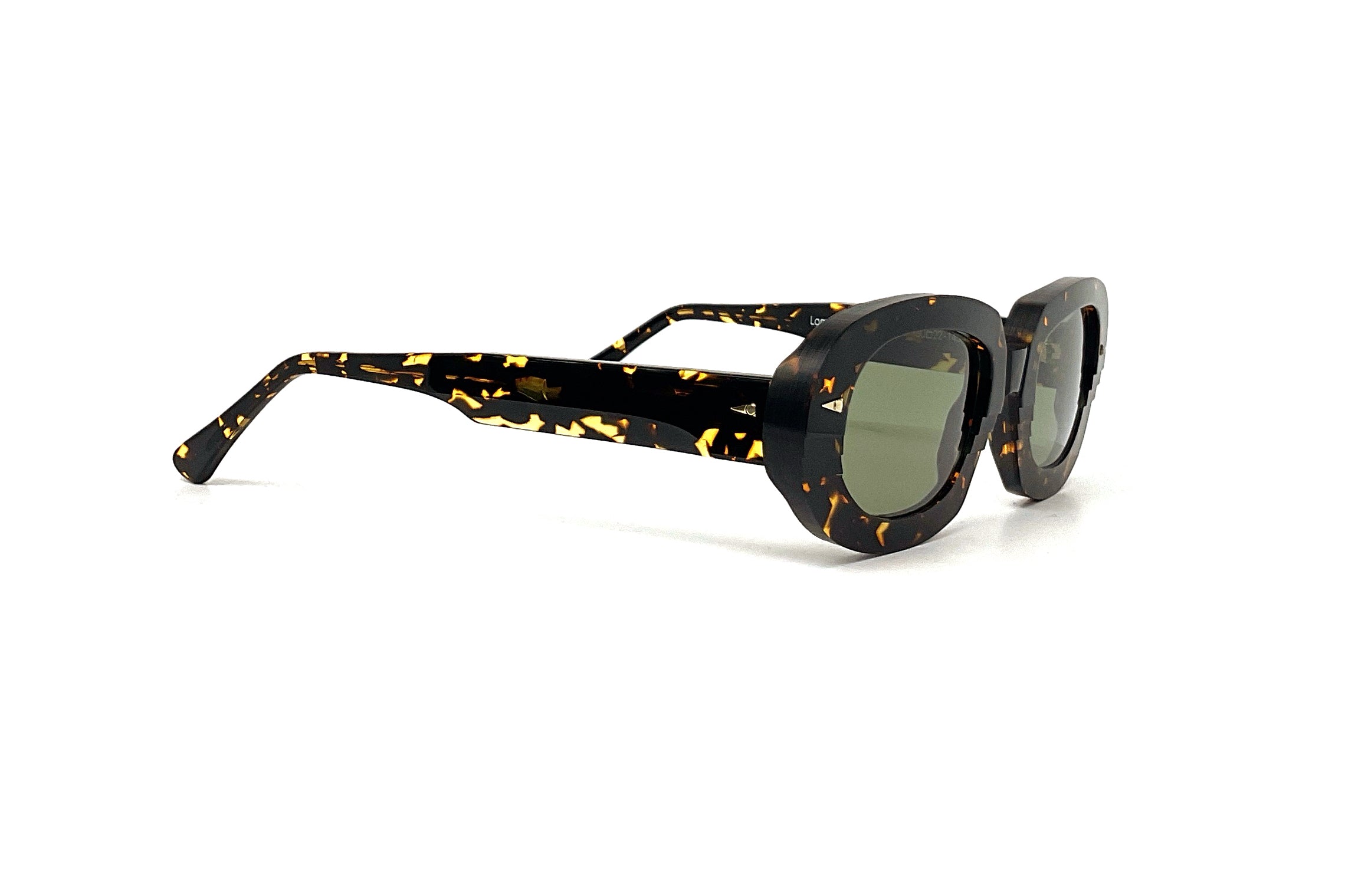 Ahlem Lombards Yellow Tortoise Sunglasses - UV Protection Polarized Lenses for Women & Men - Perfect for Beach, Driving & Outdoor Activities