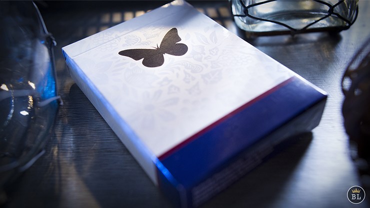 Blue Butterfly Decor - Elegant Second Edition Home & Garden Wall Art for Living Room, Bedroom, Office Decorations
