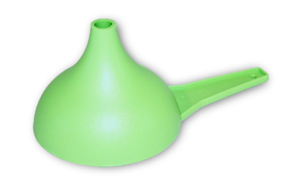 Premium Tupperware Large Kitchen Funnel - BPA-Free Food-Grade Plastic, Durable Green Funnel for Cooking, Baking, Canning & Liquid Transfer - Essential Kitchen Tool for Home Chefs & Meal Prep