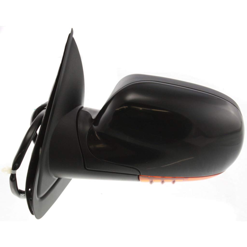 GMC Envoy 2004-2006 Replacement Side Mirrors - Power Adjustable Manual Folding Exterior Rearview Mirrors with Amber Turn Signal Light (Driver & Passenger Side Pair) - Perfect for Parking, Lane Changes & Enhanced Visibility
