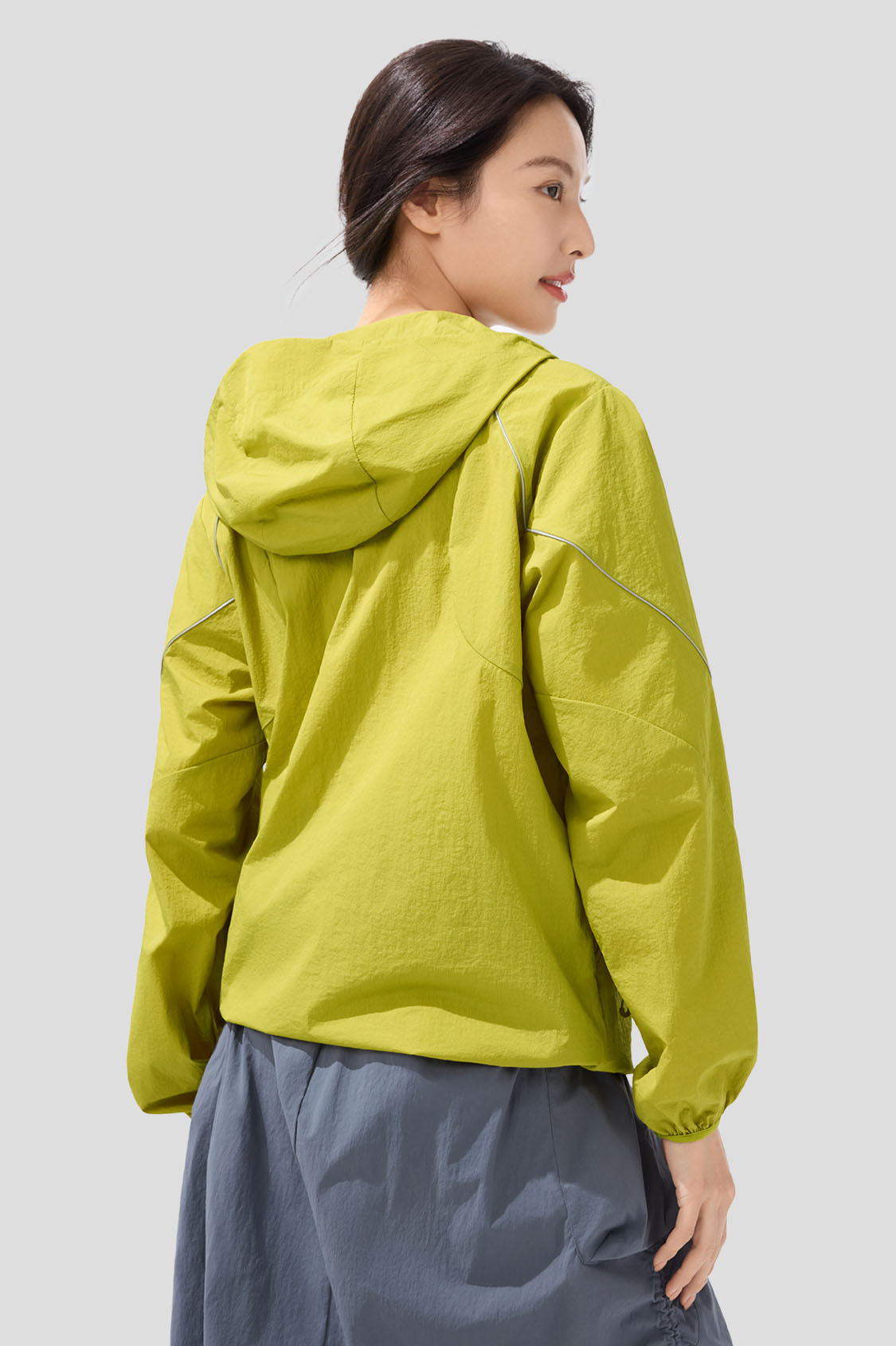 Women's Waterproof Rain Jacket with UPF 100+ Sun Protection - Lightweight Windbreaker for Hiking, Travel & Outdoor Activities