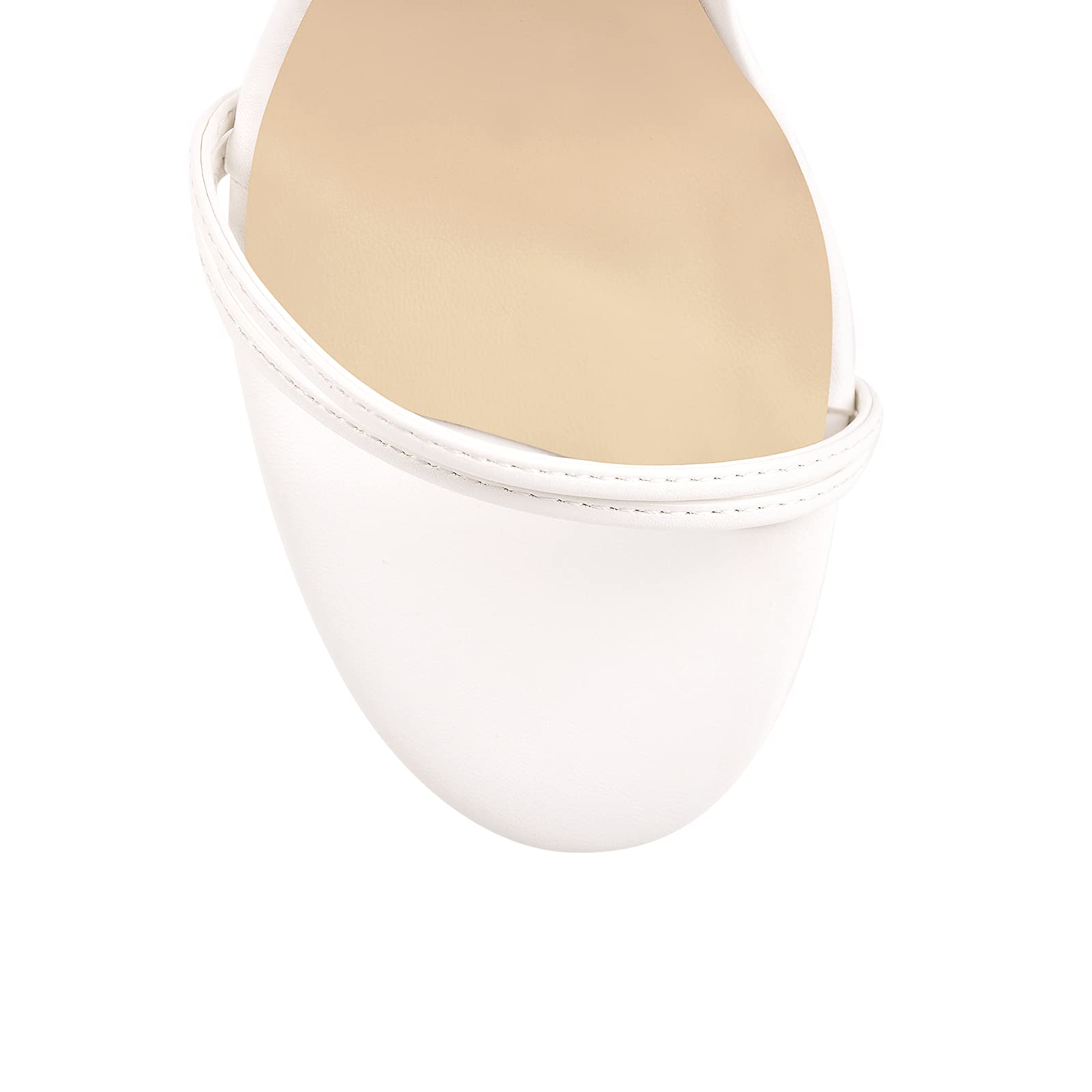 LISHAN Women's Platform Heeled Sandals - Slingback Block High Heels for Women | Comfortable Summer Dress Shoes for Weddings, Parties & Office Wear