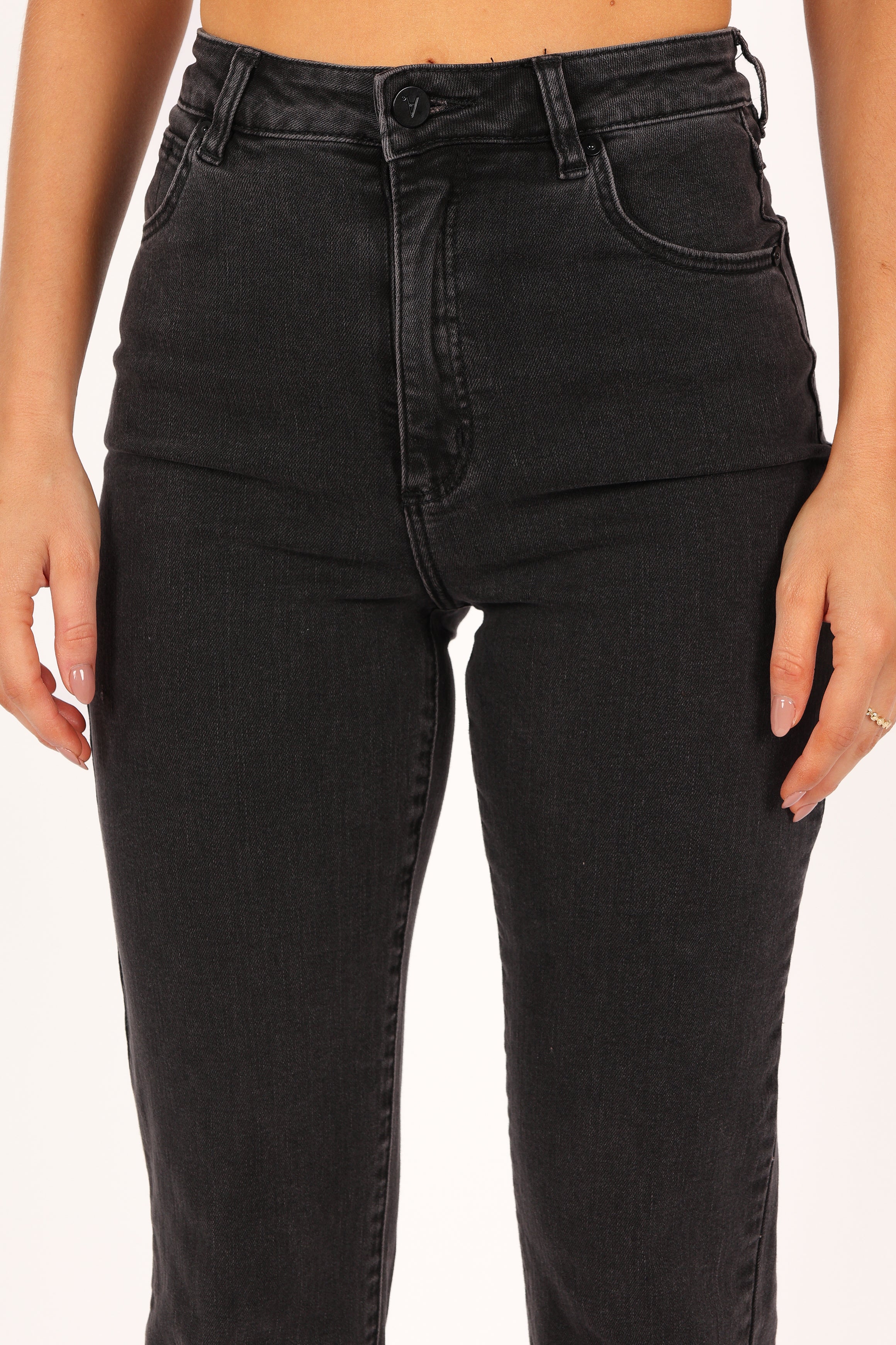 Abrand 94 High Slim Jeans for Women - 90210 Washed Black Denim Pants | Perfect for Casual Wear, Night Out & Street Style Fashion