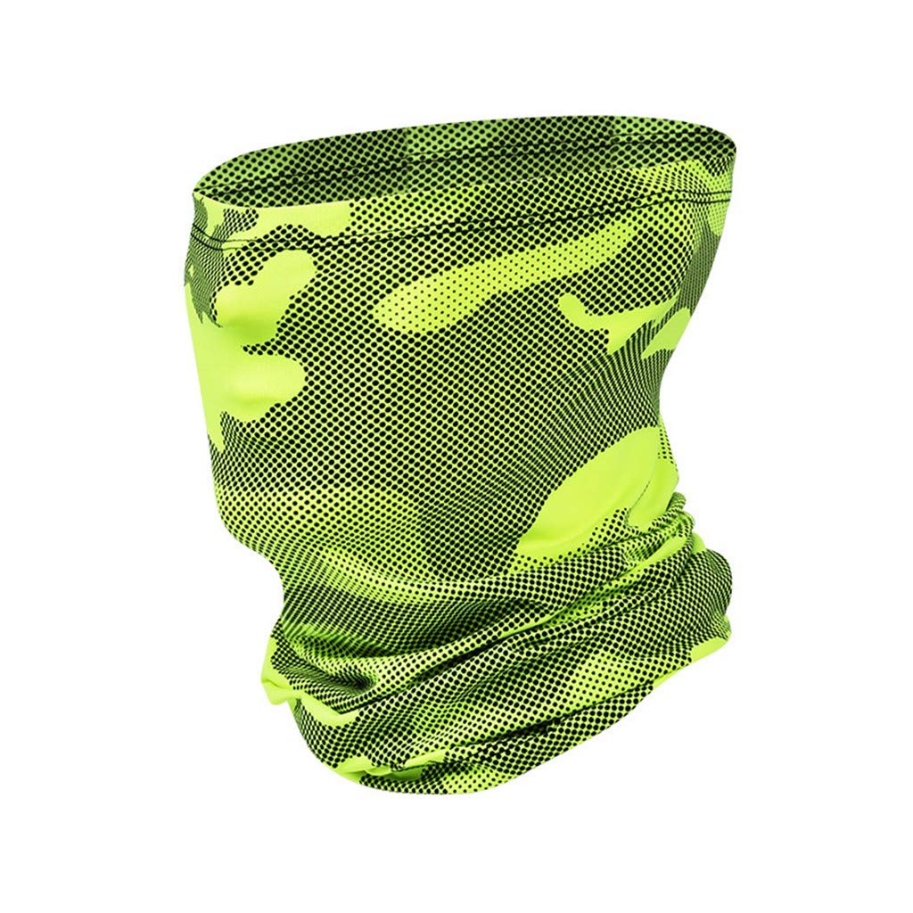 iQKA Unisex Multi-Function Headwear - Face Mask, Headband & Neck Gaiter for Cycling, Hiking, Running & Outdoor Activities | UV Protection & Breathable Design