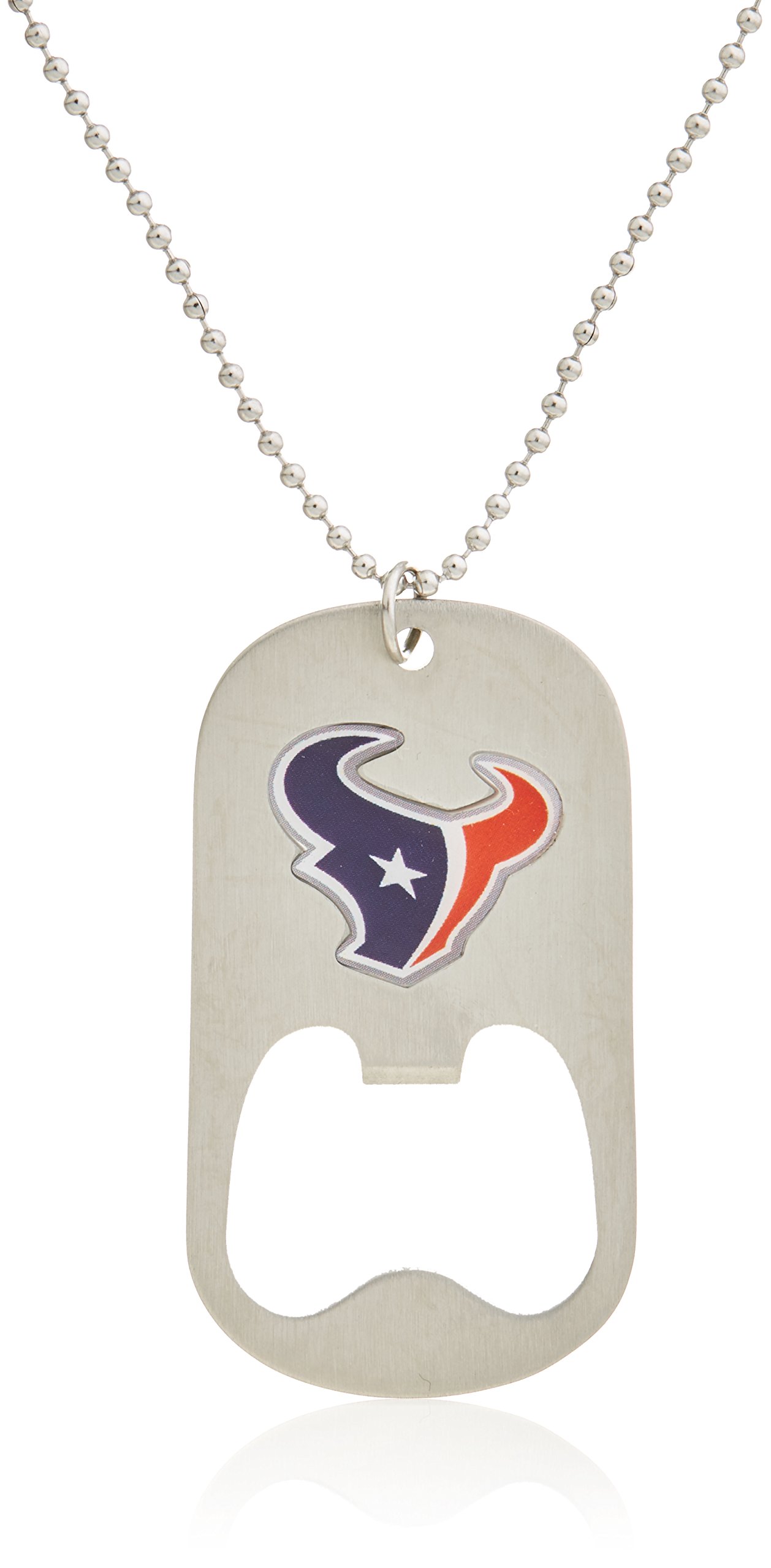 Siskiyou Sports NFL Bottle Opener Necklace - Officially Licensed Football Fan Gift for Men & Women - Perfect for Tailgating, Game Day Parties & Sports Bar Accessories