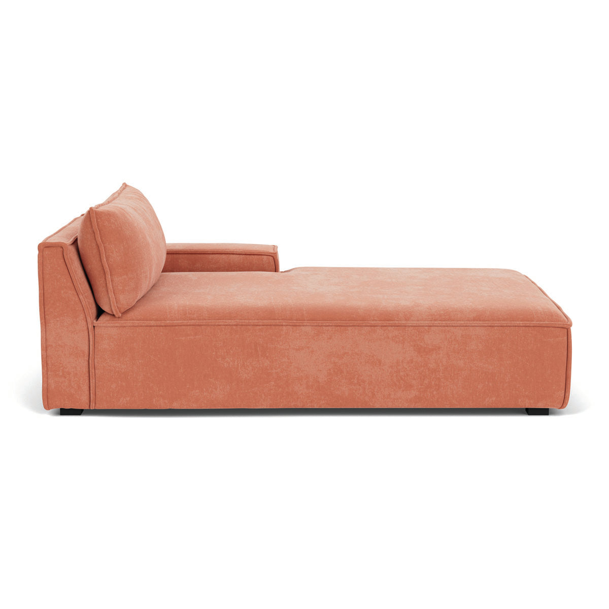 Stylish Daphne Fabric 1-Seater Right Chaise Modular Sofa - Perfect for Small Living Rooms, Apartments & Cozy Spaces