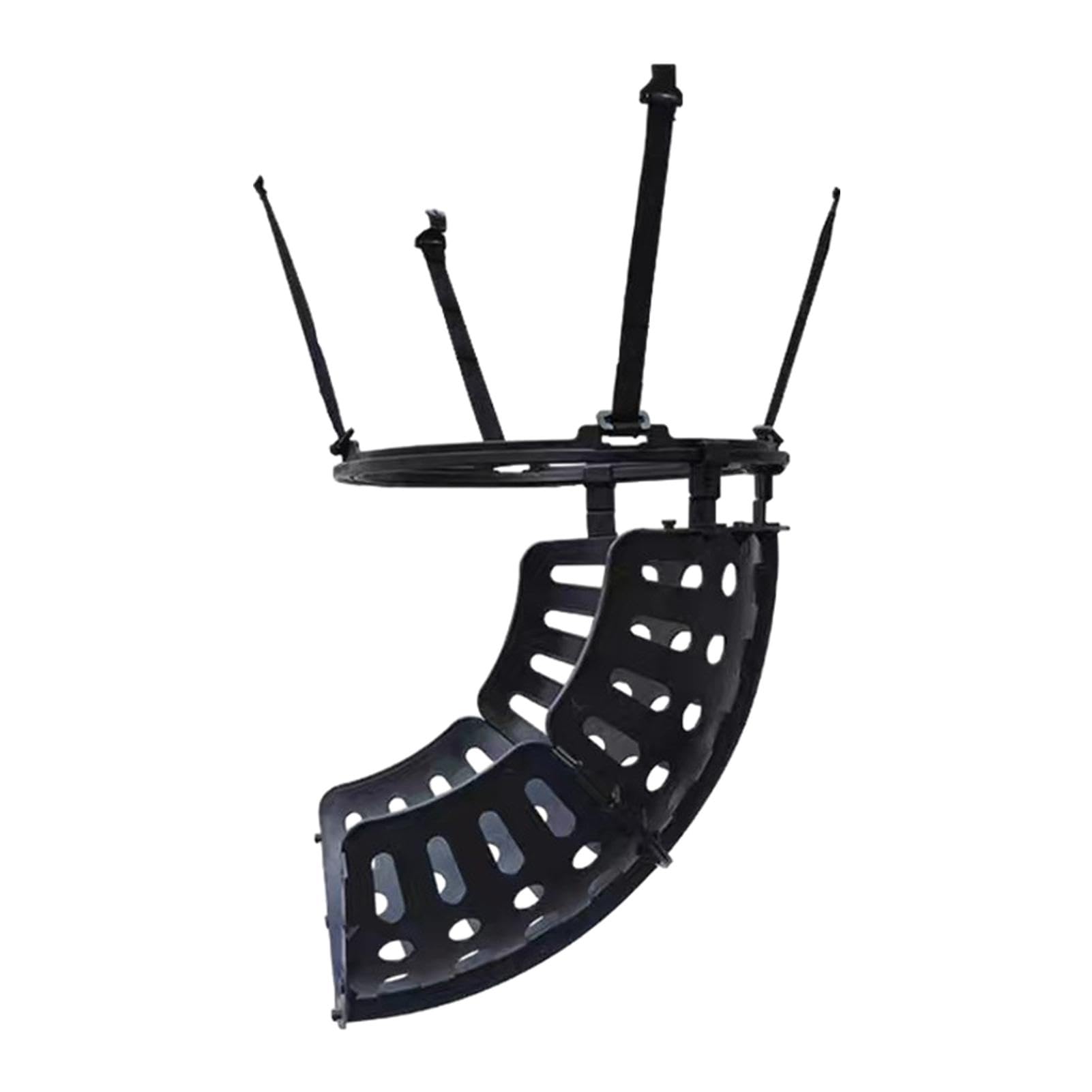Basketball Hoop Return Attachment - Ball Return System & Rebound Net for Basketball Hoops | Perfect for Home Court, Driveway, and Backyard Basketball Practice | Improves Shooting Accuracy & Saves Time Retrieving Balls