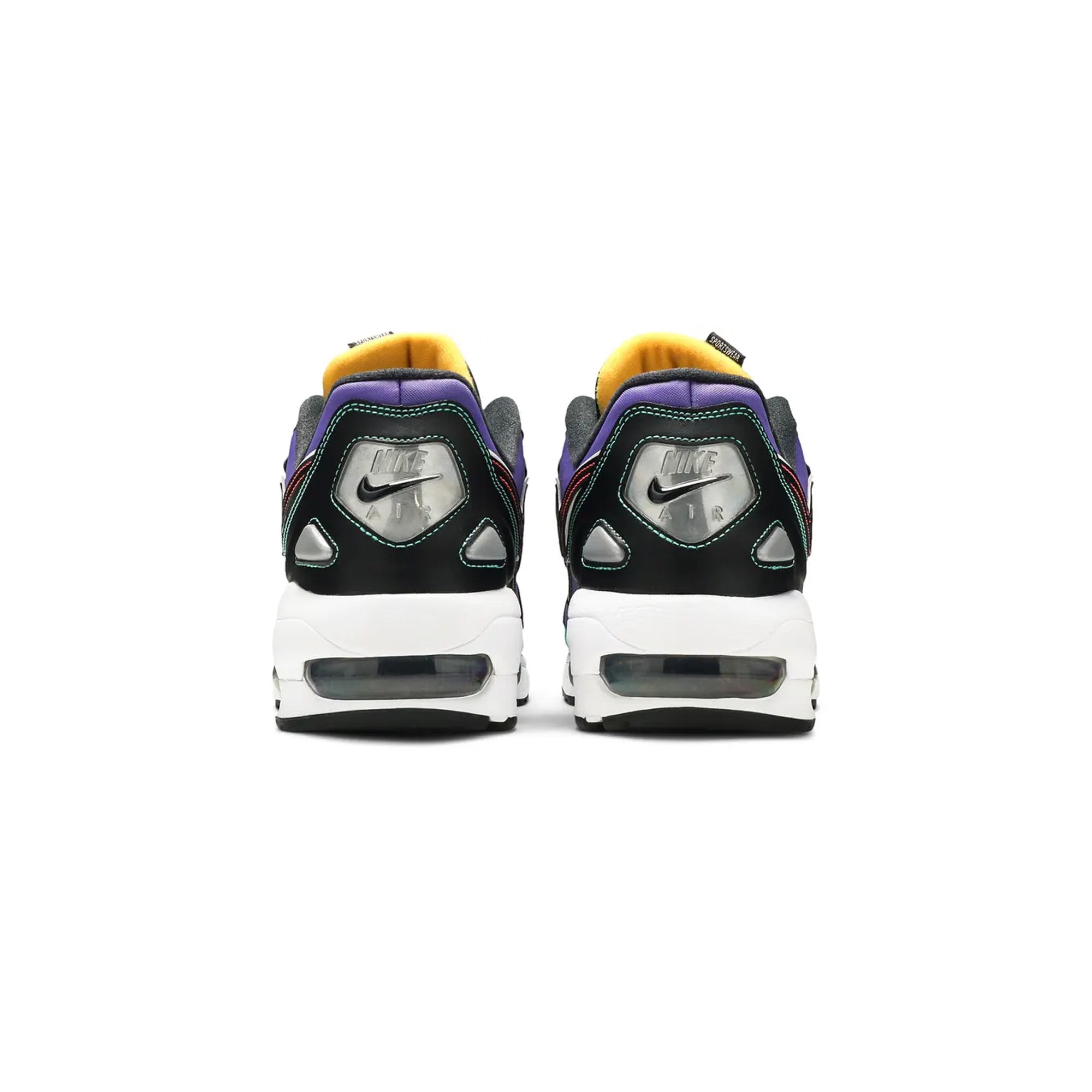 Nike Air Max 2 Light 'Black Contrast Stitching' Men's Running Shoes 2021 - Comfortable Retro Sneakers for Jogging, Gym Workouts & Casual Streetwear Fashion