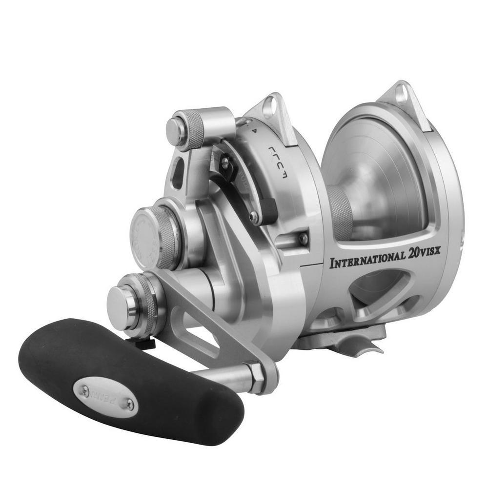 Penn International VISX 2 Speed Lever Drag Fishing Reel - Saltwater & Big Game Fishing Reel for Offshore & Deep Sea Angling