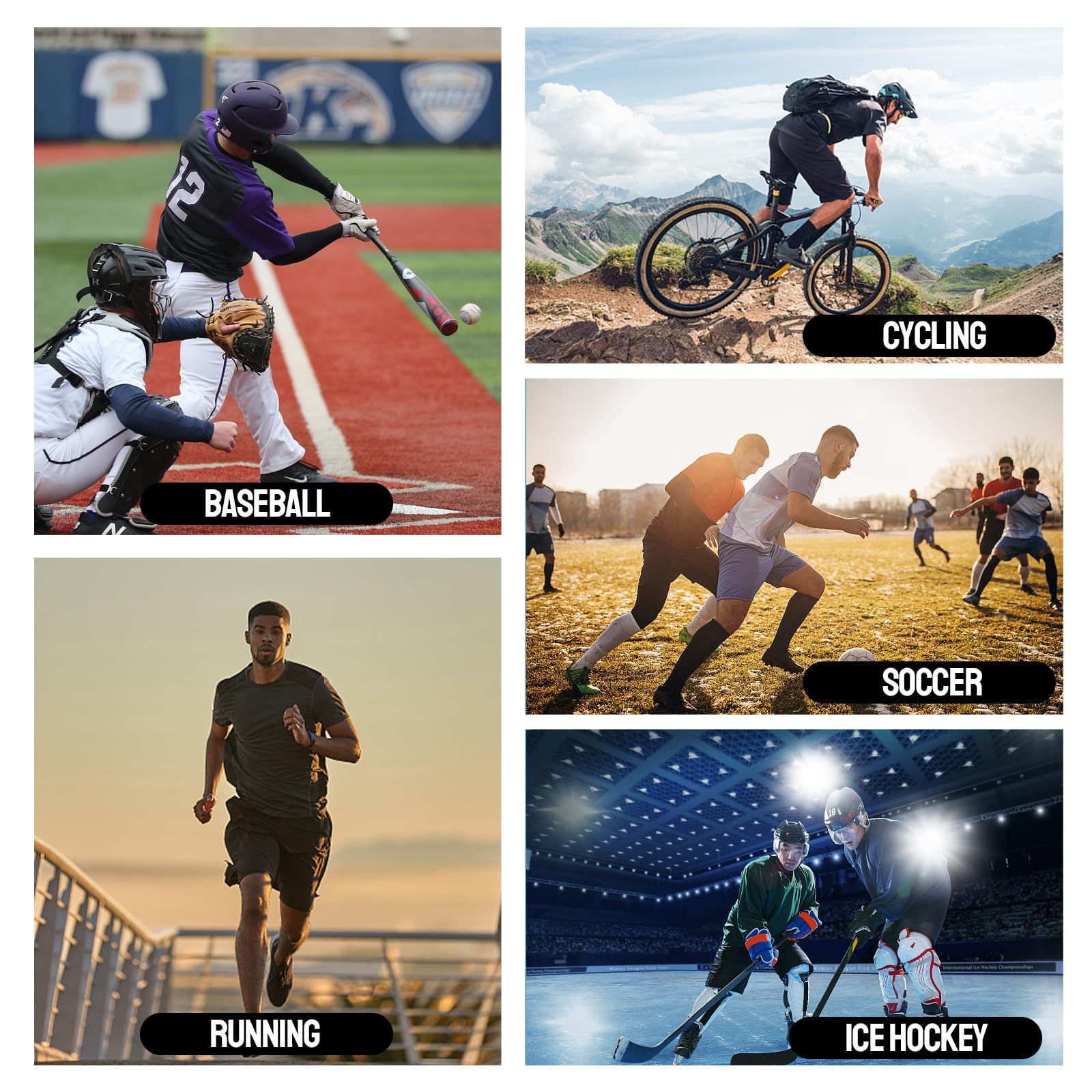 KOOPOW Men's Padded Sliding Shorts with Protective Pads - Baseball, Football, Lacrosse & Hockey Slider Shorts for Adults - Perfect for Training, Games & Sports Protection