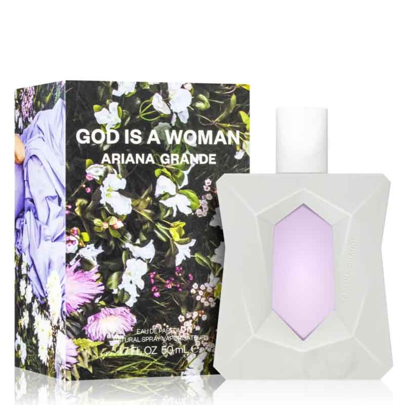 Ariana Grande God Is A Woman Eau De Parfum for Women - Floral Fruity Perfume Spray, Long-Lasting Fragrance Gift Set | Perfect for Date Night, Parties & Special Occasions