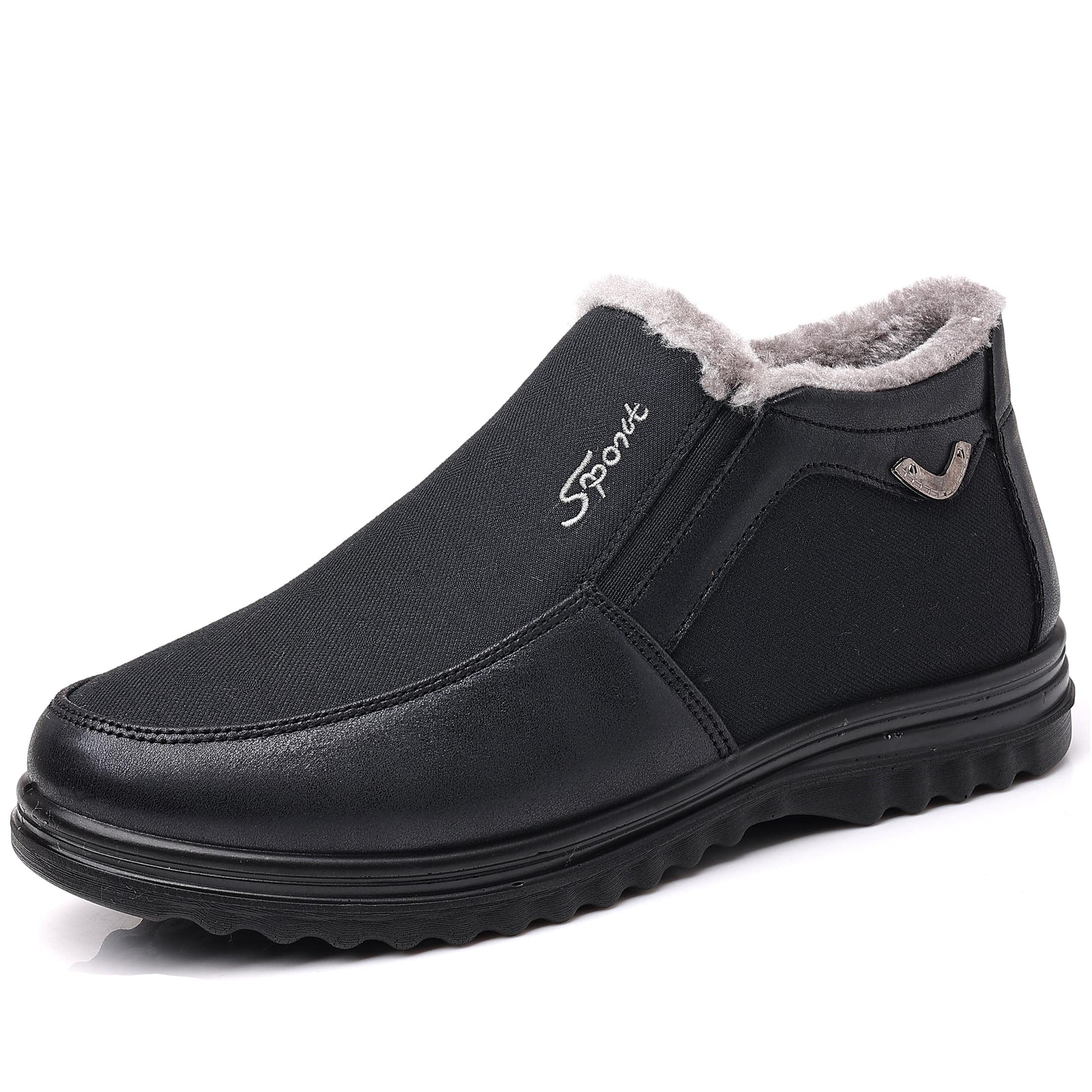 COSIDRAM Men's Casual Loafers - Lightweight Ankle High Moccasin Shoes for Men | Comfortable Slip-On Walking Shoes for Work, Travel & Everyday Wear