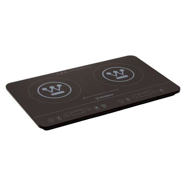 Portable Twin Induction Cooktop WHIC02K - 2 Burner Electric Stove for Fast Cooking | Perfect for Home, Kitchen, RV & Outdoor Use