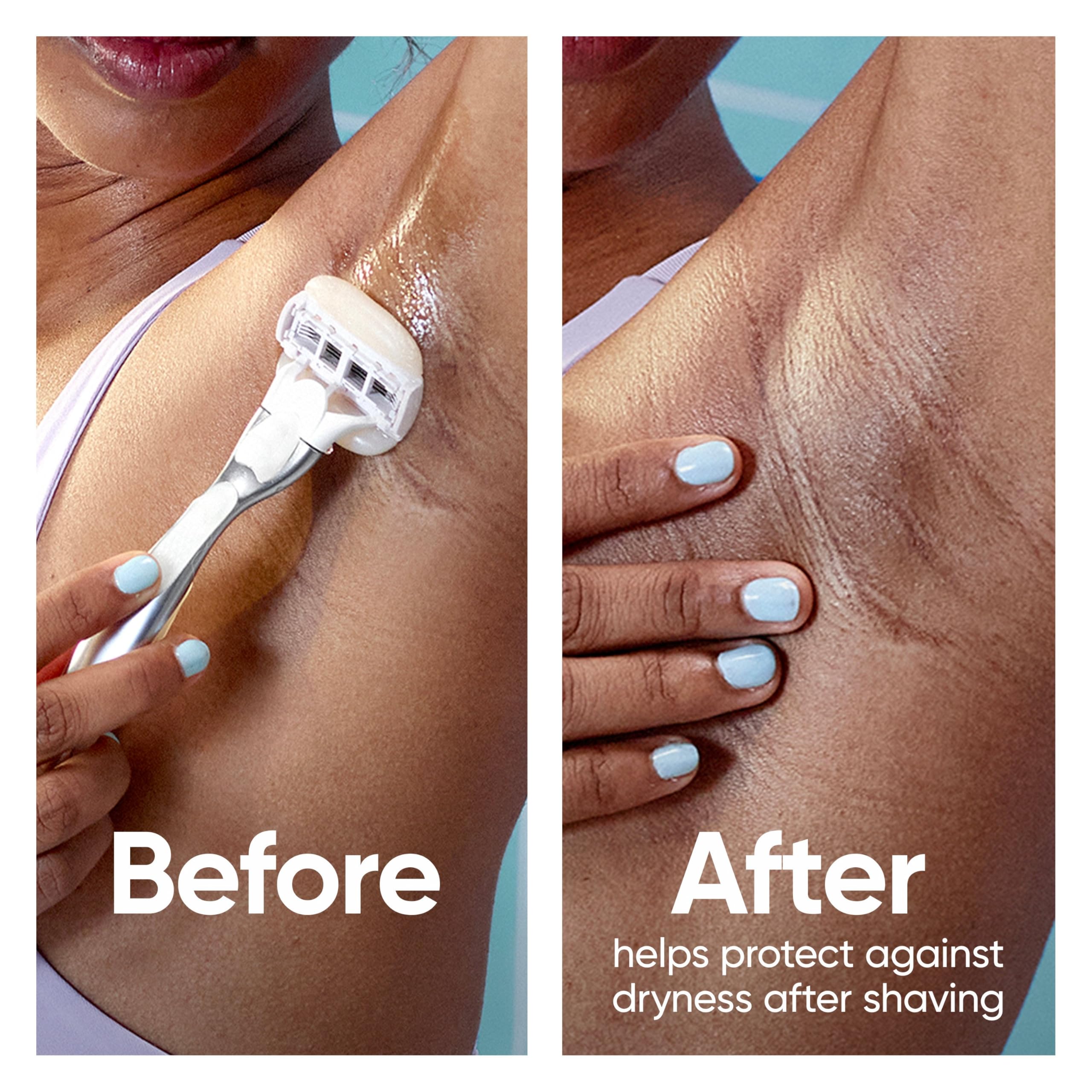 Venus Moistureglide Women's Razor - Reusable Handle with 2 Razor Blade Refills & Shower Holder - Smooth Shaving for Legs, Underarms & Bikini Line - Perfect for Shower, Travel & Everyday Use