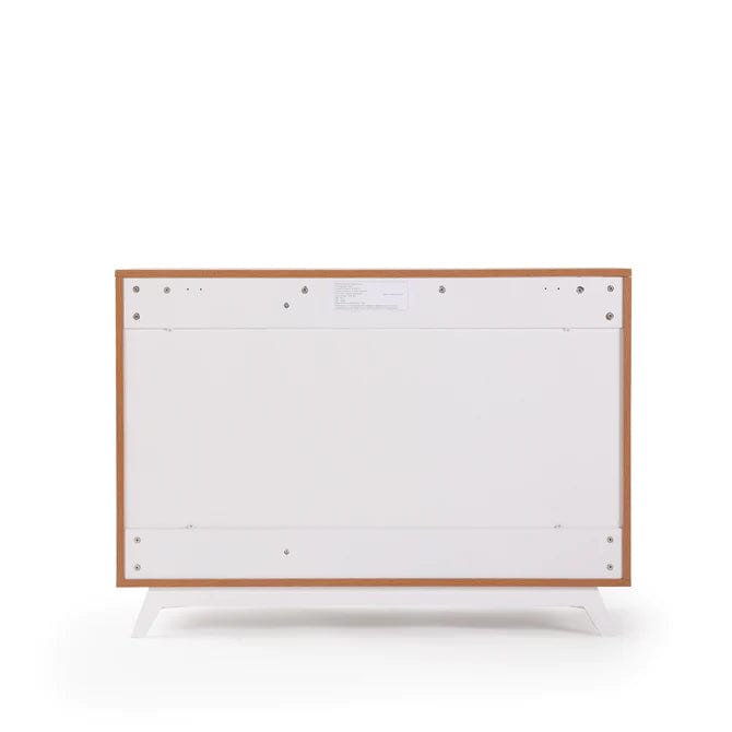 Modern 3-Drawer Dresser for Bedroom - Solid Wood Chest of Drawers with Smooth Gliding, Central Park Style - Perfect for Home, Office, or Dorm Organization