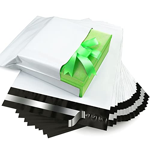 200pcs 12x15.5 Inch Poly Mailers | Waterproof & Tearproof Self-Sealing Shipping Bags for Clothing & Small Business | Perfect for Ecommerce, Retail Packaging & Online Store Shipments