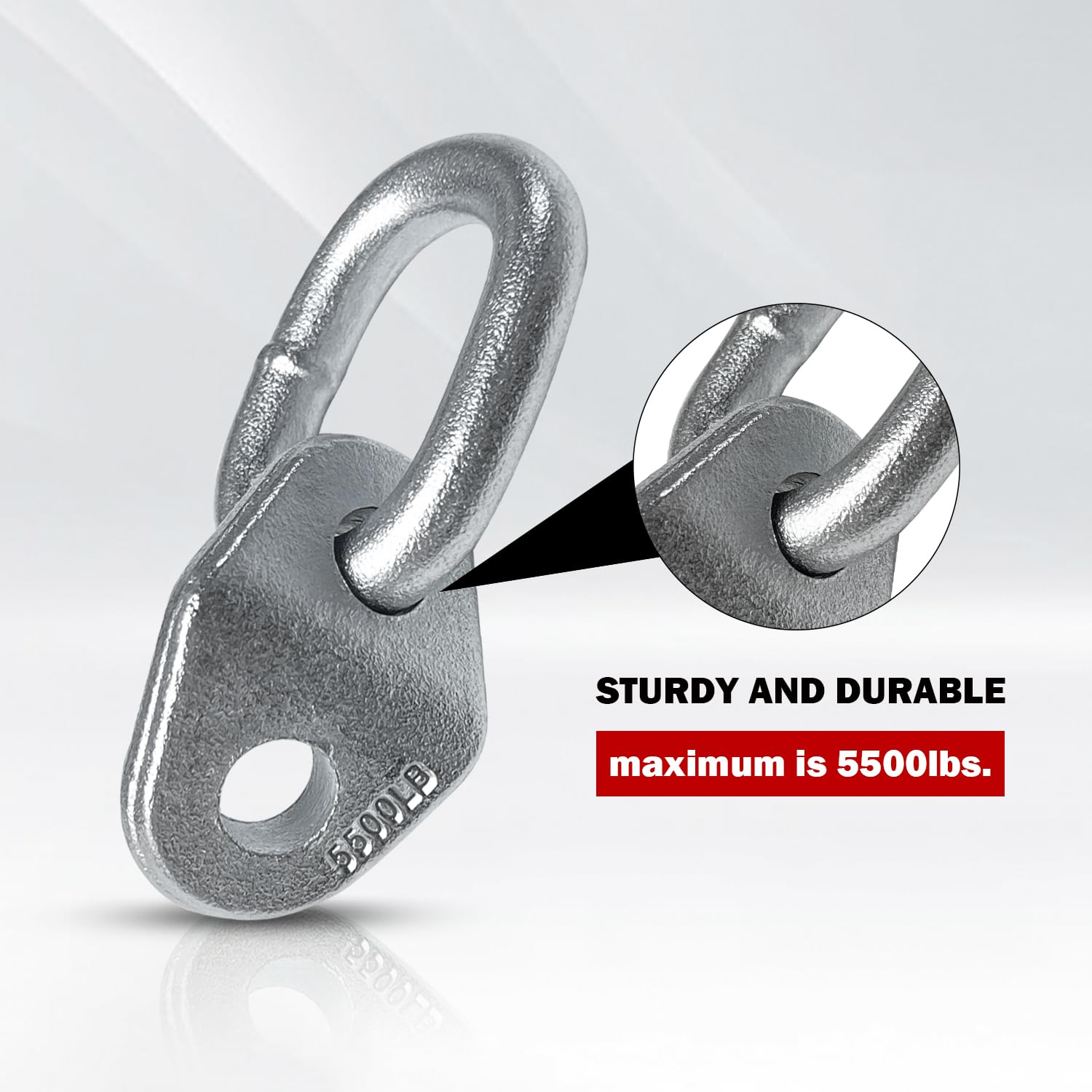 Heavy Duty Engine Lift Bracket Set - 5500lbs Capacity 1/2