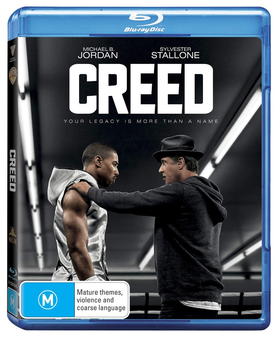 Creed Blu-ray Movie - Official HD Release | Rocky Spin-Off Film | Perfect for Home Theater & Movie Night Collections