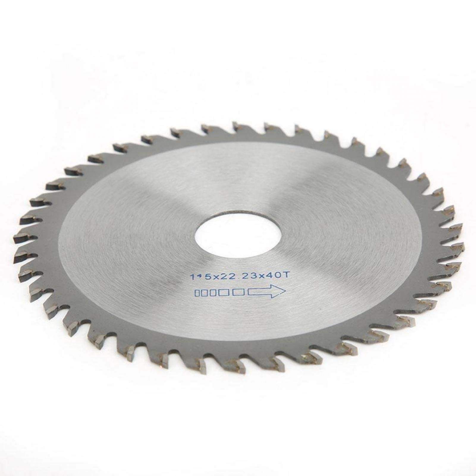 Premium 40T Cemented Carbide Circular Saw Blade 115x22.23mm - Durable Wood Cutting Blade for T-Doors, Plywood & Hardwood - Perfect for DIY Projects & Professional Carpentry