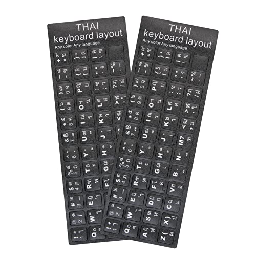 Thai-black/White Letters