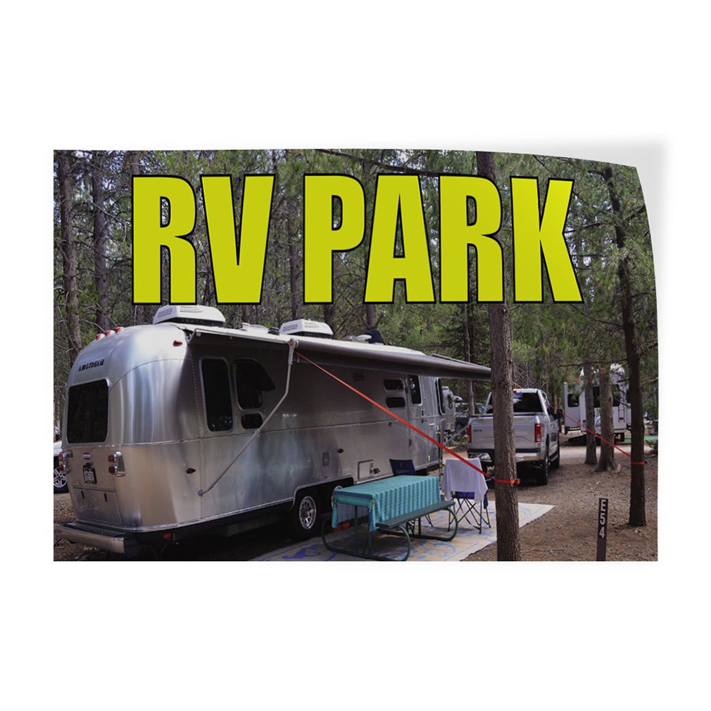 High-Quality Vinyl Decal Stickers for RV Parks, Outdoor Advertising & Industrial Safety Signs - Multiple Sizes (7x5 Inches) - Durable Weatherproof Labels for Business & Commercial Use
