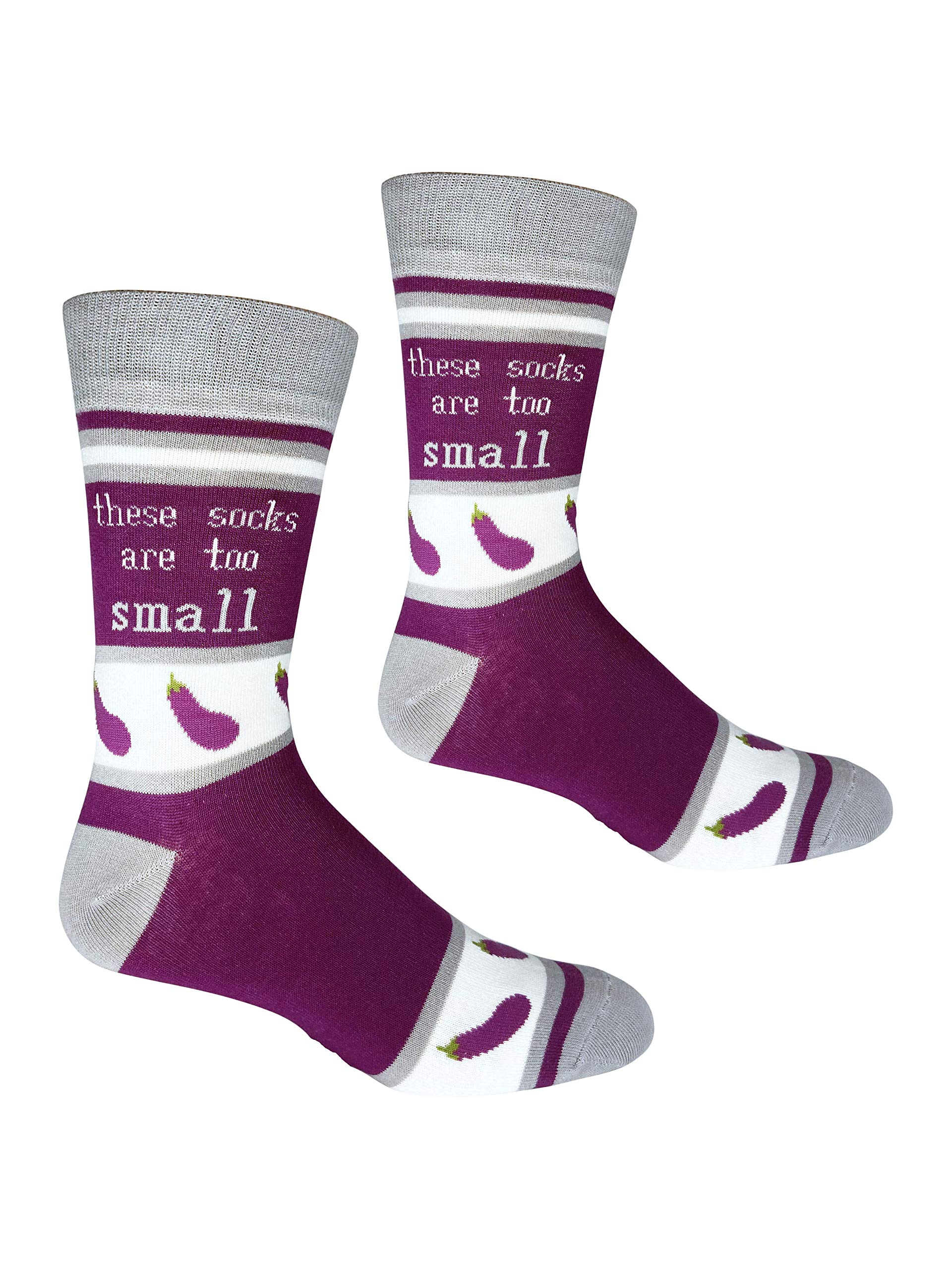 Funny Men's Socks - Novelty Small Size Socks for Gag Gifts & Comfortable Everyday Wear - Perfect for Pranks, Parties, and Casual Outfits