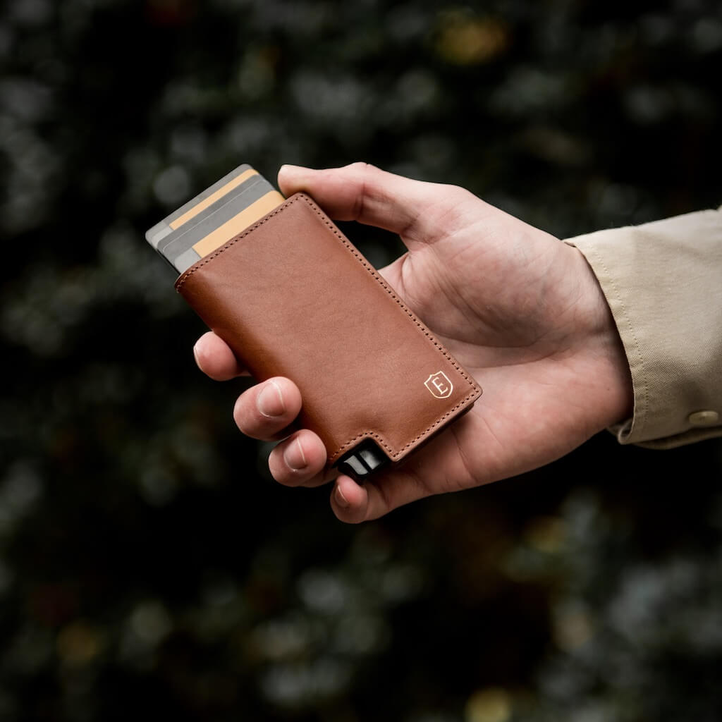 Ekster Premium RFID Blocking Wallet - Slim & Secure Metal Card Holder for Men & Women | Perfect for Travel, Business & Everyday Use