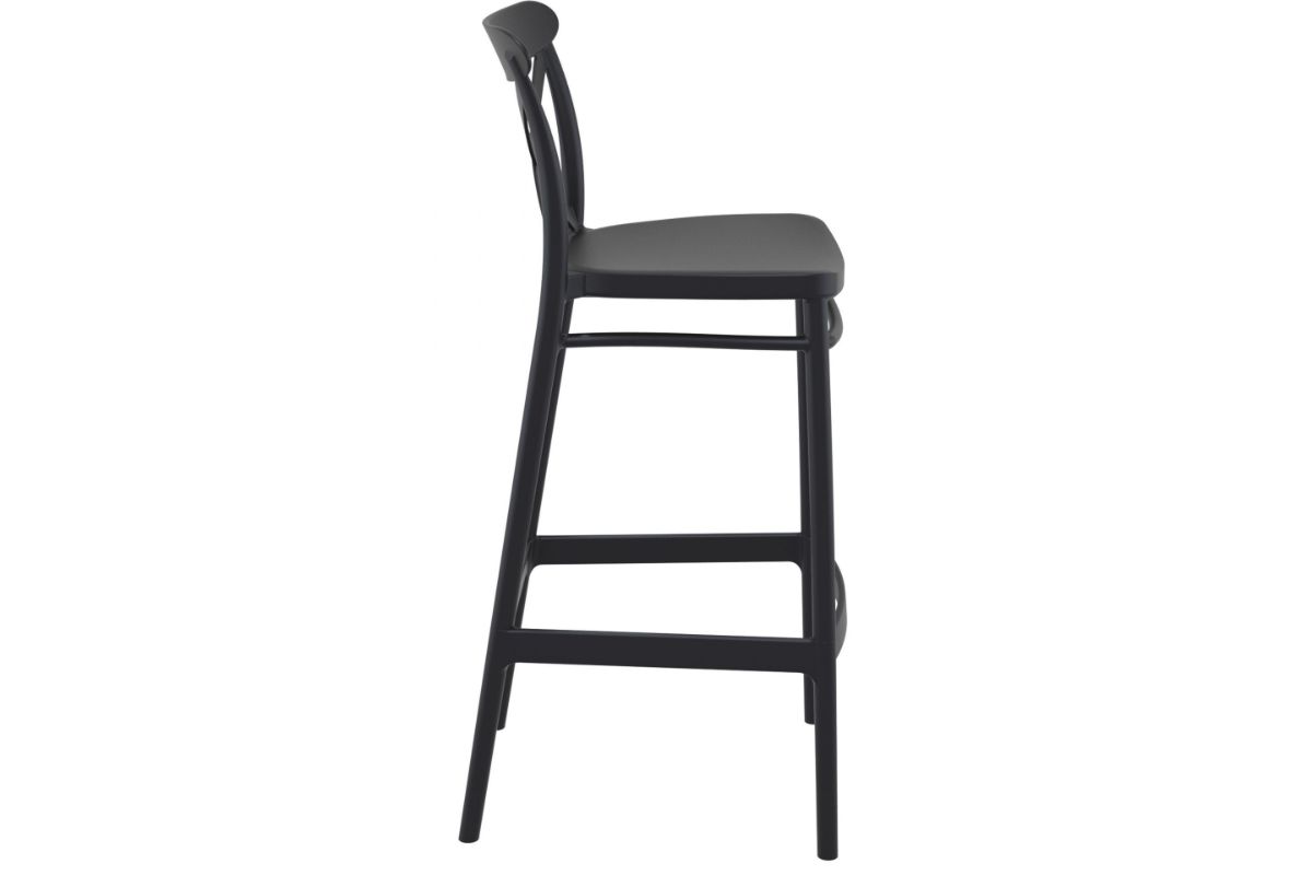 Premium Cross Bar Stool for Hospitality & Home - 29.5
