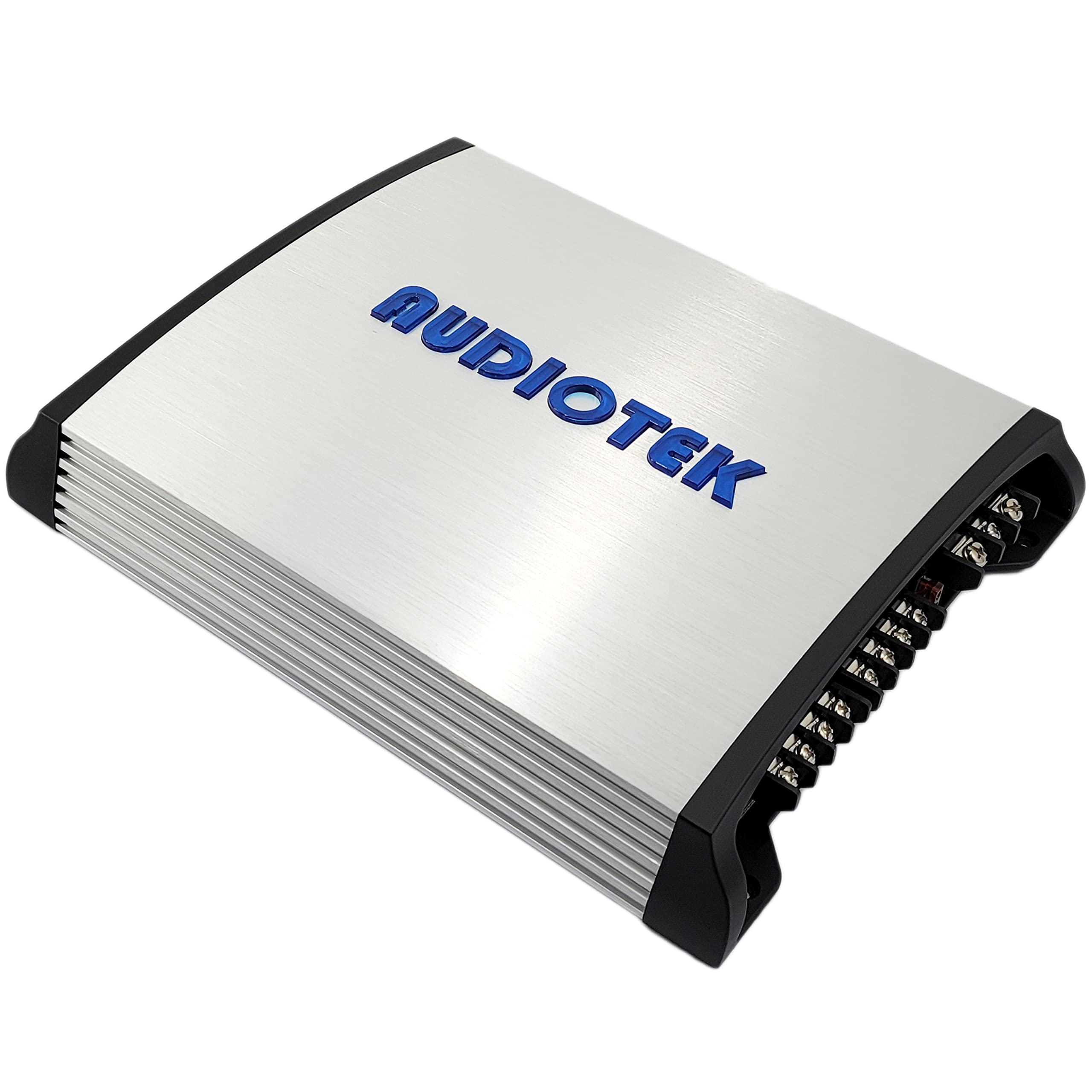 Audiotek AT804 4 Channel Car Stereo Amplifier 1000W - 2 Ohm Stable, Class AB, MOSFET Power Supply, LED Indicator | Full Range Audio for Car Speakers | Perfect for Car Audio Upgrades & Sound System Installations