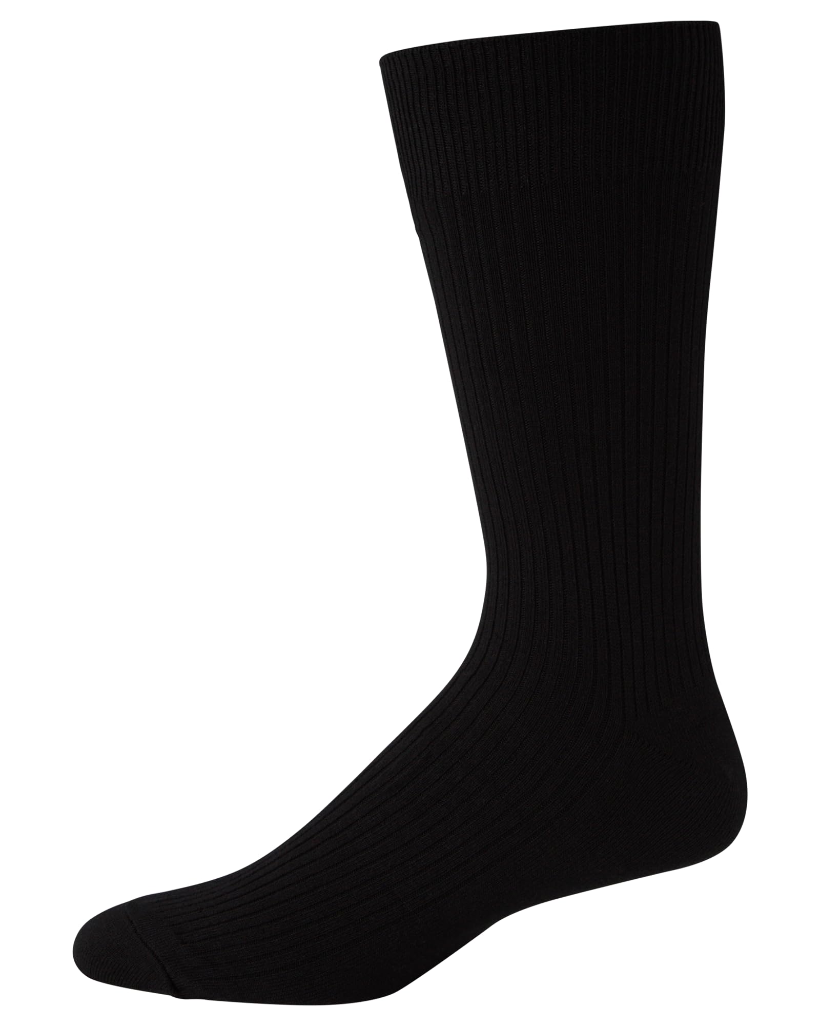 Calvin Klein Men's Crew Socks 4-Pack - Lightweight Combed Cotton Blend Dress Socks for Men Size 7-12 - Breathable Everyday & Formal Wear Socks for Office, Business & Casual Outfits