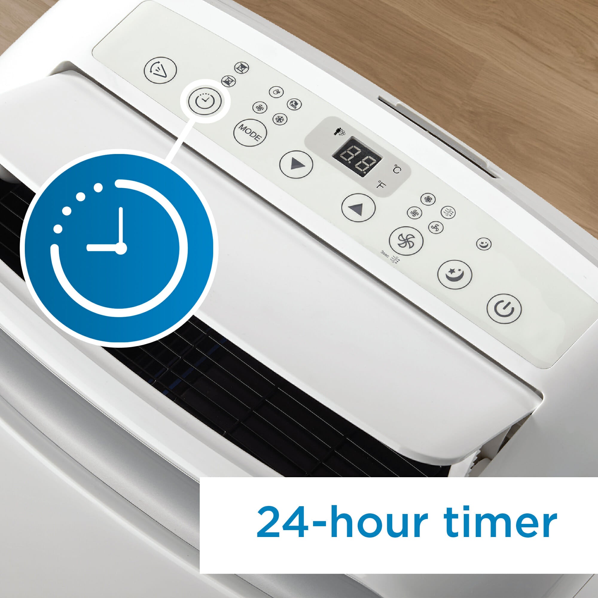 Danby DPA080B1WDB 6 12,000 BTU (8,000 SACC) Portable Air Conditioner - White | Compact Cooling for Bedroom, Office & Small Spaces | Energy Efficient & Easy Installation