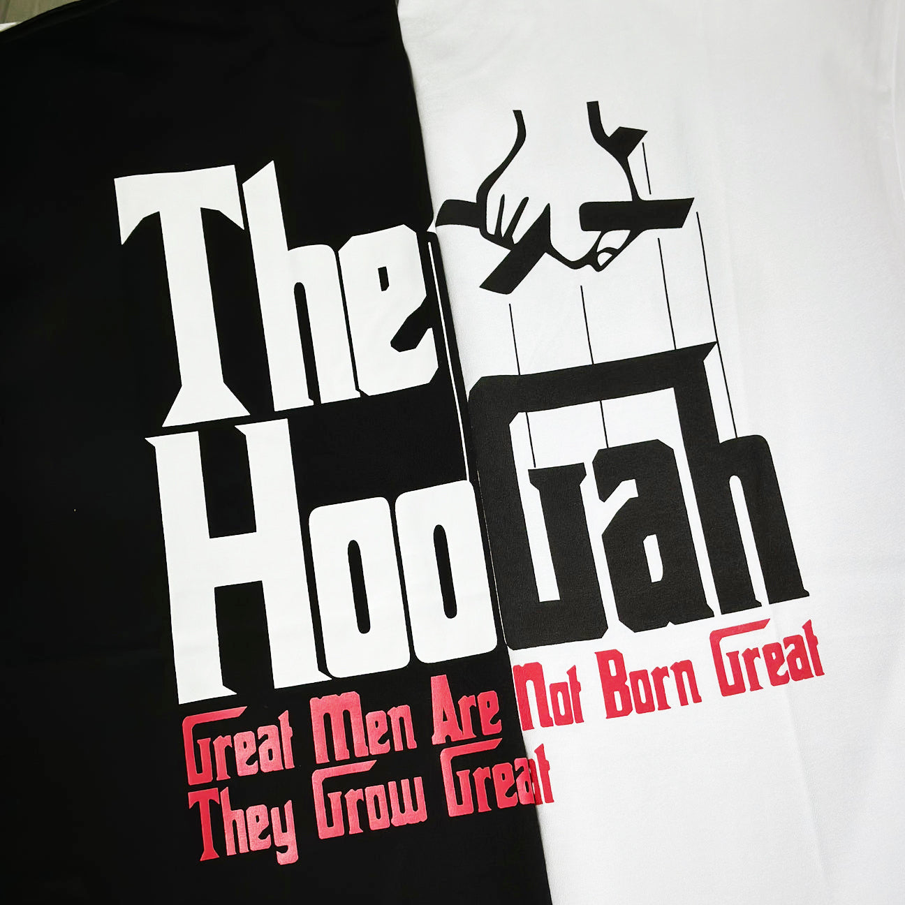 Hoogah 24FW God Father Tee - Vintage Inspired Graphic T-Shirt for Men | Casual Streetwear & Urban Fashion | Perfect for Everyday Wear, Parties, and Gifts
