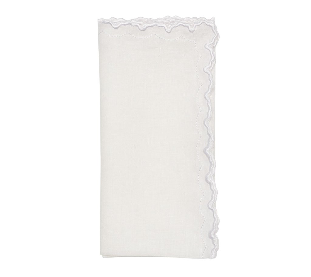 Premium Arches Napkins Set of 4 - 100% Cotton Decorative Table Napkins for Dinner Parties, Weddings & Formal Dining - Elegant Home Decor & Gift Idea