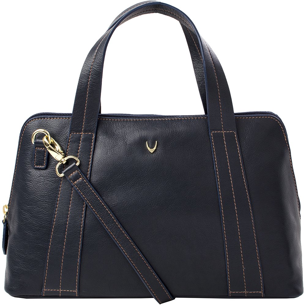 Hidesign Cerys Medium Genuine Leather Satchel Crossbody Bag with Detachable Shoulder Strap - Perfect for Work, Travel & Everyday Use