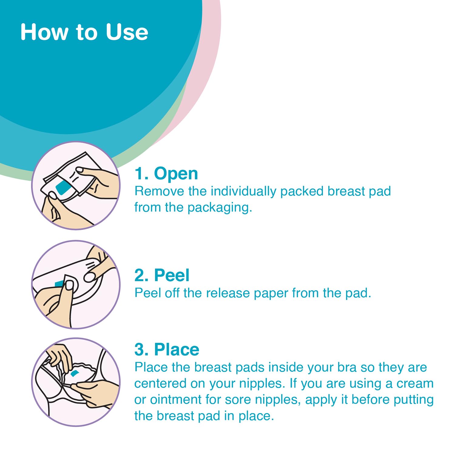 Vega Baby & Mom Ultra Thin Disposable Nursing Pads - 12 Pack | Leak Proof & Super Absorbent Breast Pads for Breastfeeding Moms | Soft & Breathable Design | Perfect for Day & Night Use | (VBBF3-05) | Ideal for Work, Travel & Everyday Comfort