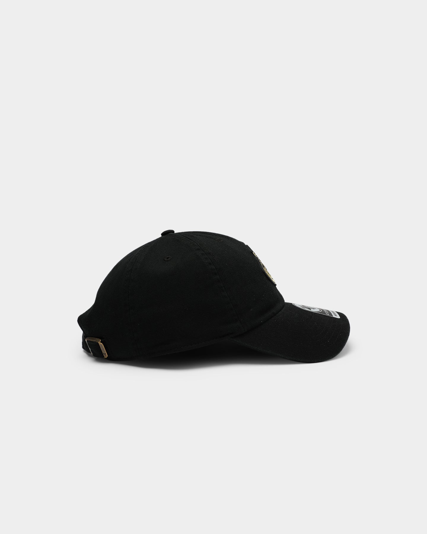 47 Brand Vancouver Canucks Black/Gold Adjustable Strapback Hat - Official NHL Snapback Cap for Men & Women - Perfect for Game Day, Streetwear & Casual Outfits