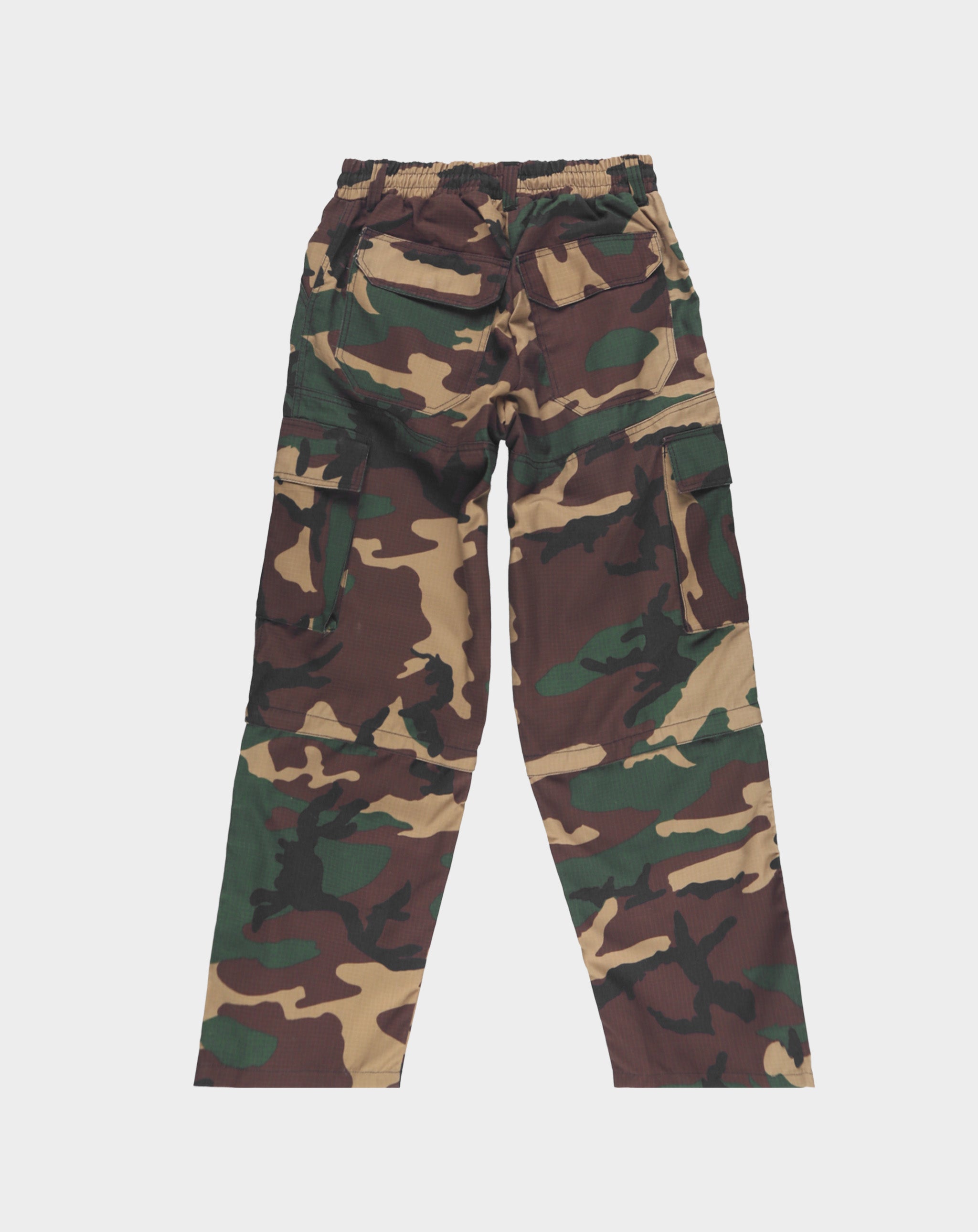 Tactical Camo Convertible Cargo Pants for Men - Durable Outdoor Hiking & Work Pants with Multiple Pockets | Perfect for Hunting, Camping & Military Use