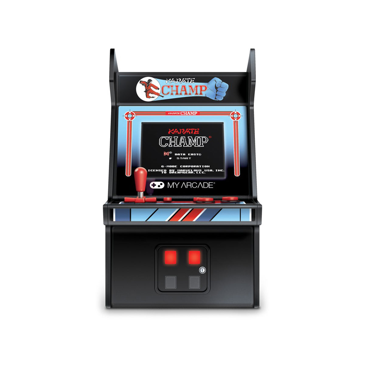 My Arcade DGUNL 3204 Karate Champ Micro Player - Portable Retro Arcade Game Console for Kids & Adults | Perfect for Home, Office & Travel Gaming Entertainment