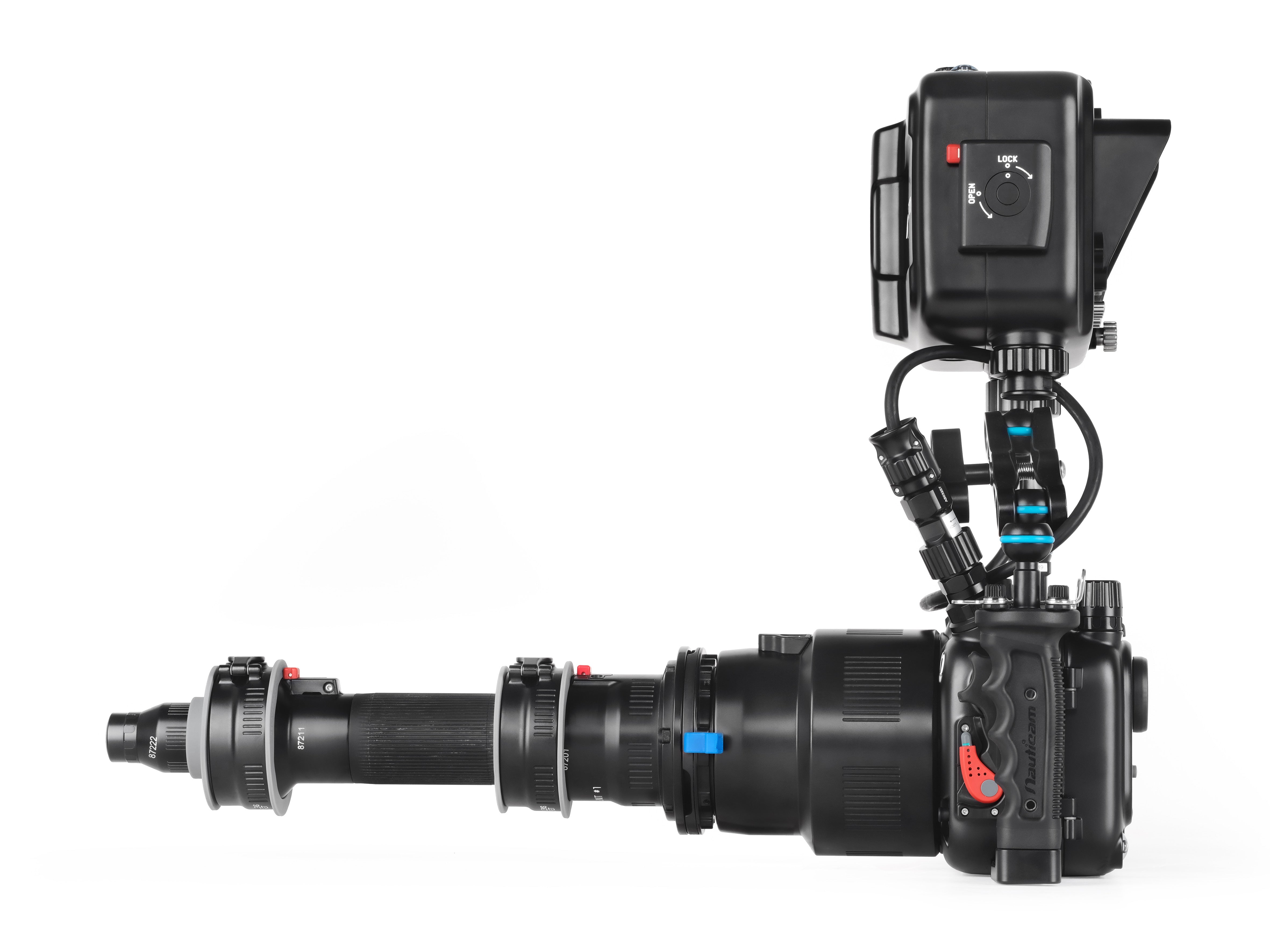 Waterproof Underwater Housing Case for Sony A7CII & A7C R Camera - Scuba Diving, Snorkeling & Marine Photography Protection