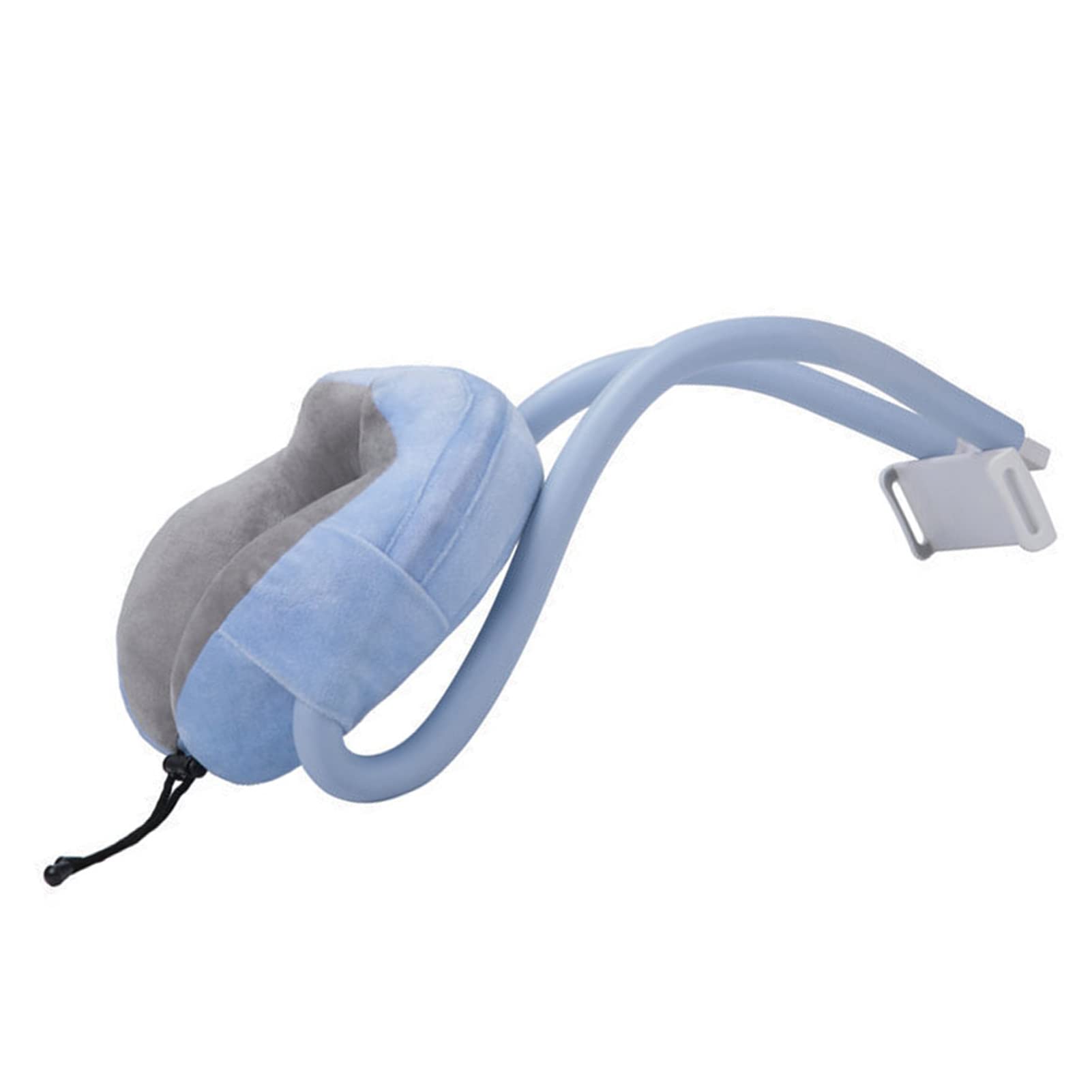 AMONIDA U-Shaped Travel Pillow with Phone Holder - Comfortable Neck Support for Airplane, Car, Home & Office Use - Hands-Free Phone Stand for Watching Videos & Relaxing