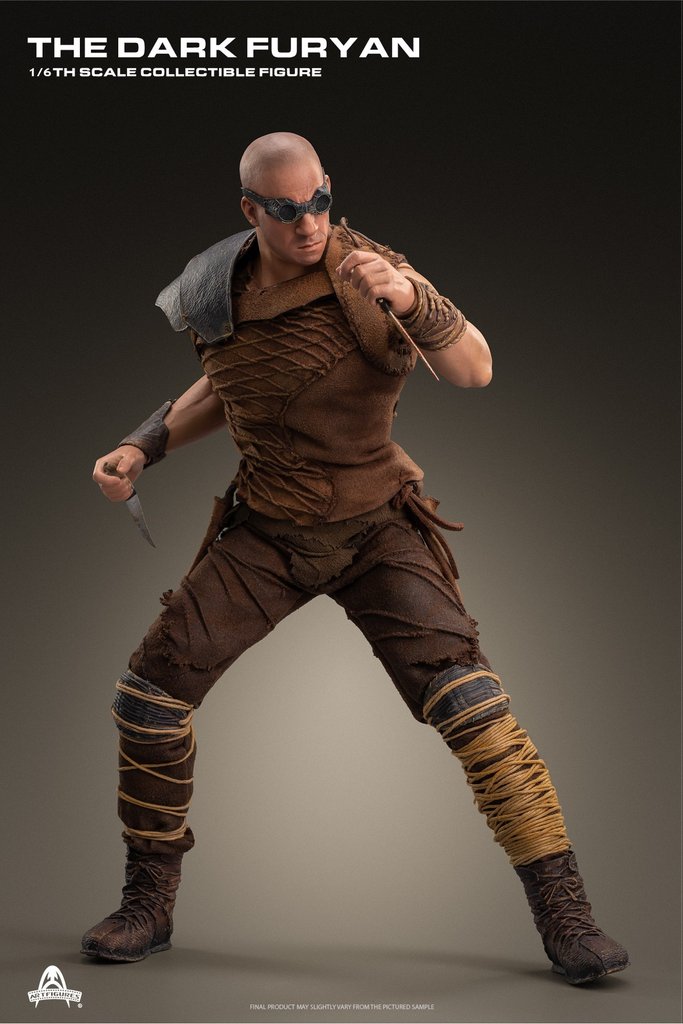 1/6 Scale Art Figures AF025 The Dark Furyan (Riddick) Collectible Action Figure - Perfect for Movie Fans & Sci-Fi Collectors (Display, Photography, Gift for Vin Diesel Fans)