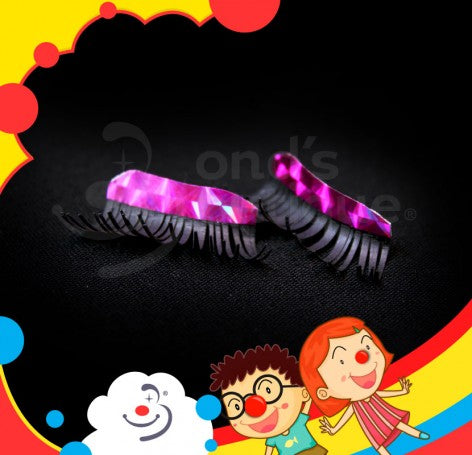 Natural False Eyelashes for Kids - Individual Lashes for Girls - Perfect for Parties, Halloween & Dress-Up Play