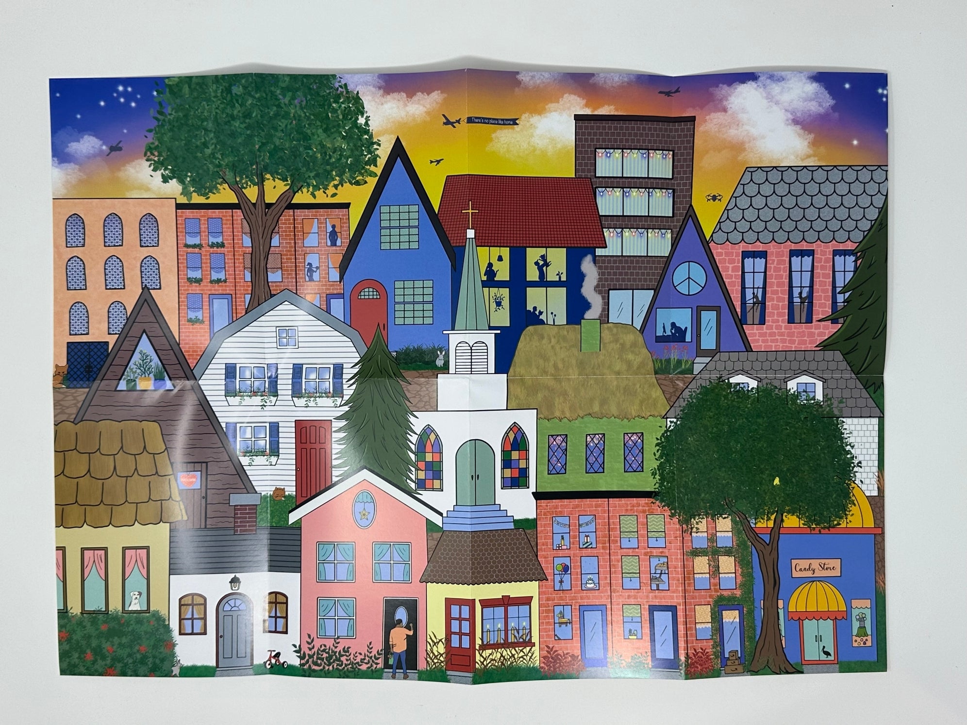 City Sunset 500 Piece Jigsaw Puzzle for Adults - Challenging Landscape Puzzle Game for Family Night, Stress Relief & Home Decor