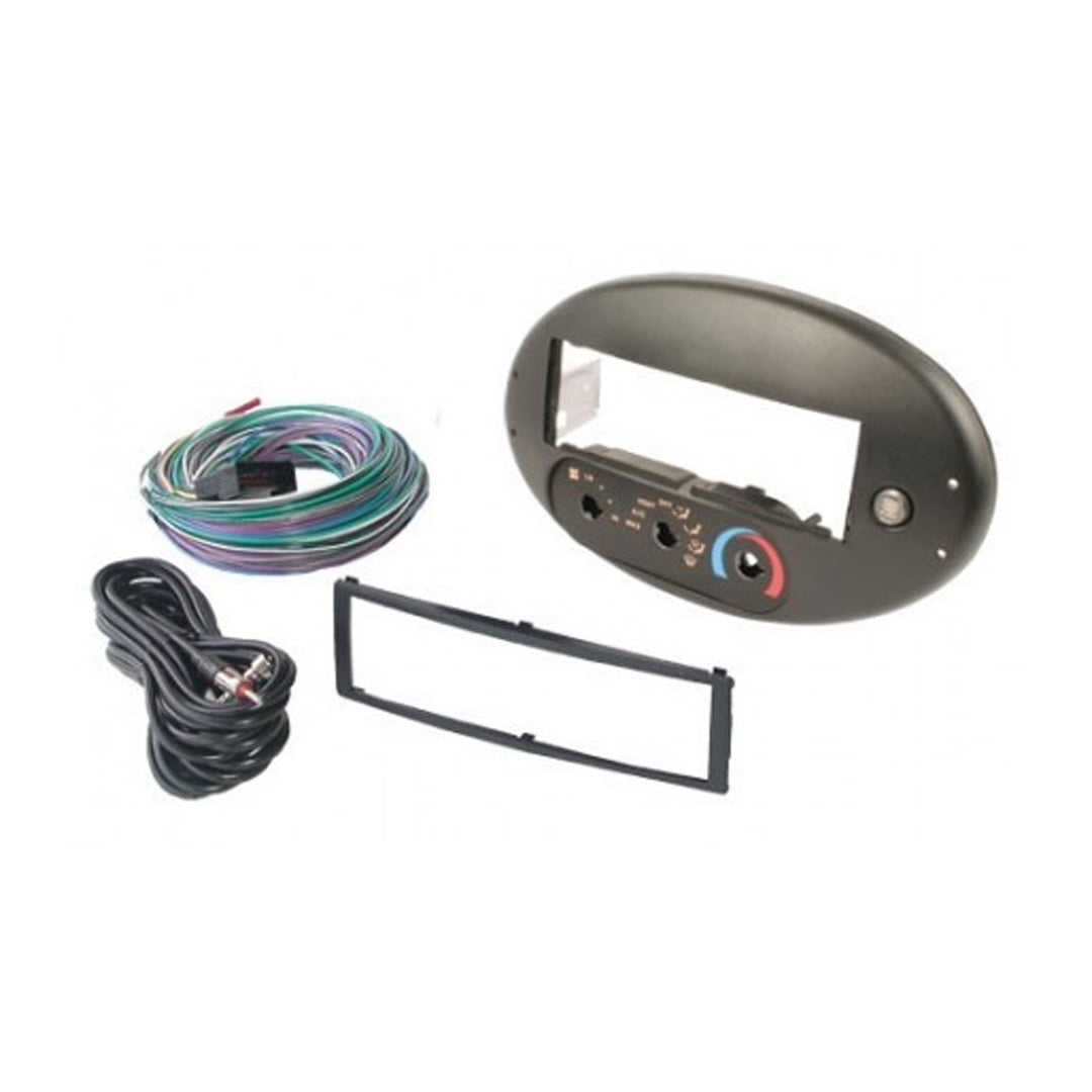 1996-1999 Ford Taurus & Mercury Sable Single DIN/ISO Car Stereo Radio Installation Kit - FMK574 | Perfect for Aftermarket Audio Upgrades & Custom Car Sound Systems