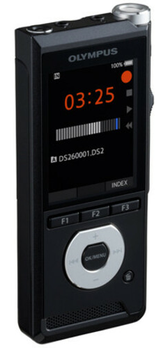 Olympus DS-2600 Digital Voice Recorder with High-Quality Audio, 8GB Memory & USB - Perfect for Lectures, Meetings, and Interviews