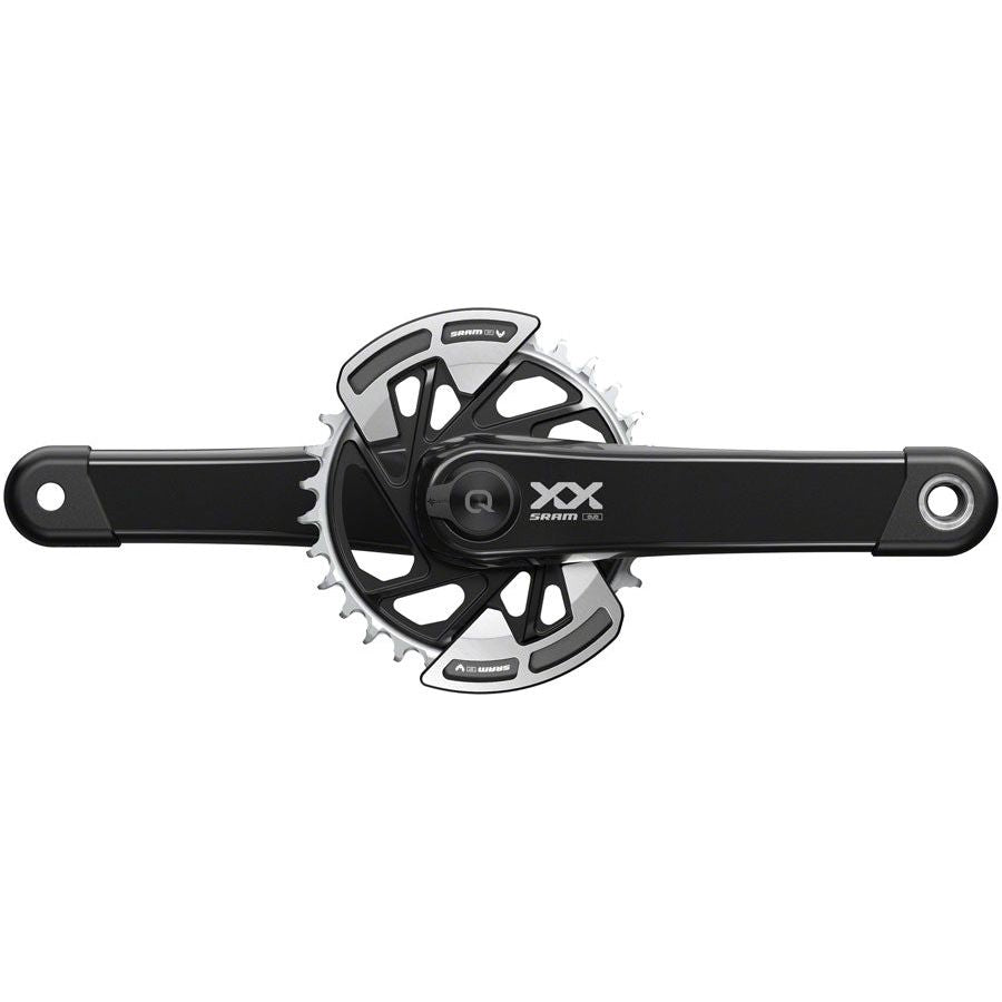 SRAM XX T-Type Eagle Transmission Power Meter Groupset - 175mm Crankset, 32T Chainring, AXS POD Controller, 10-52T Cassette, Rear Derailleur & Chain | High-Performance MTB/E-Bike Drivetrain for Trail & Enduro Riding