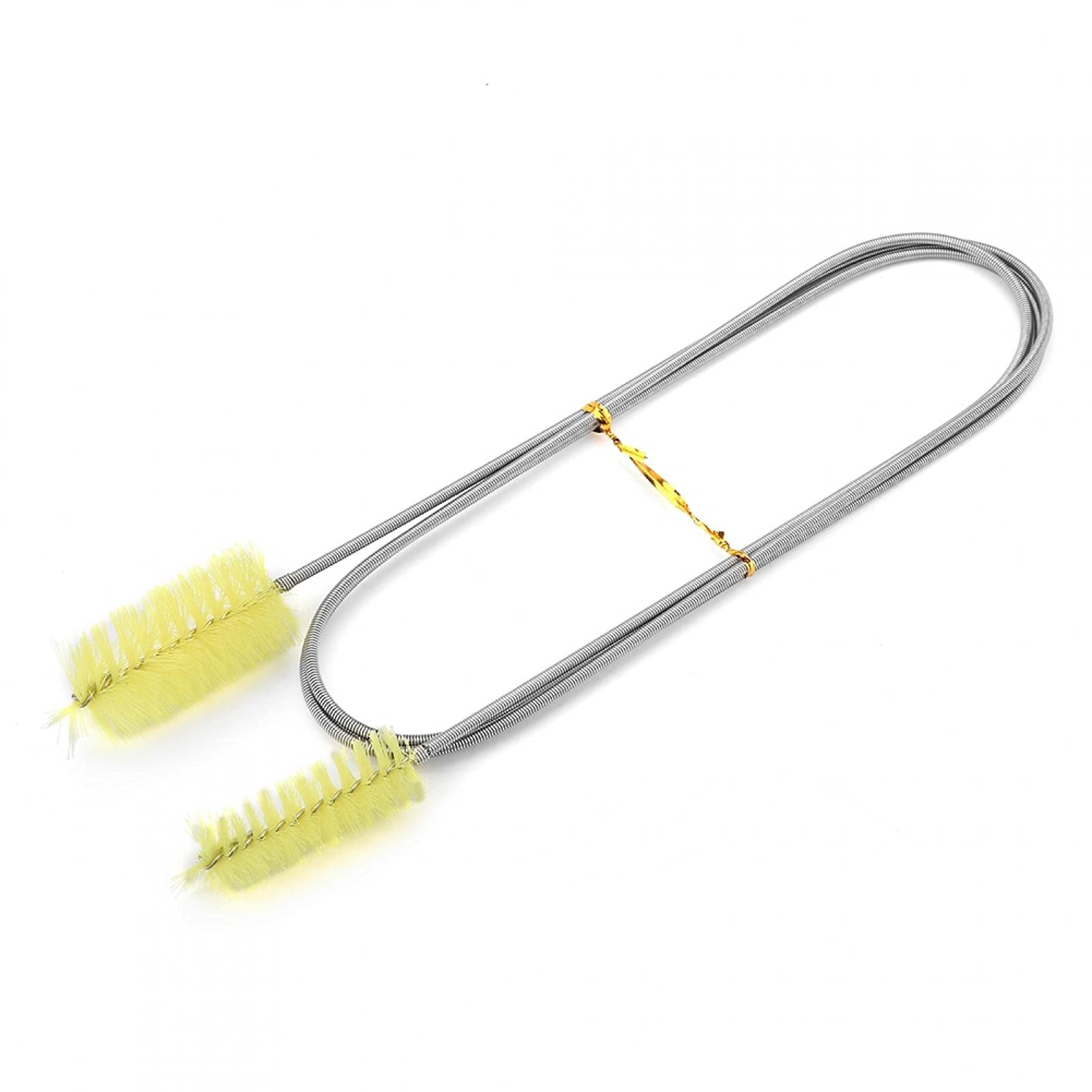 Stainless Steel Aquarium Filter Brush - Flexible Tube Cleaner for Fish Tank Pumps